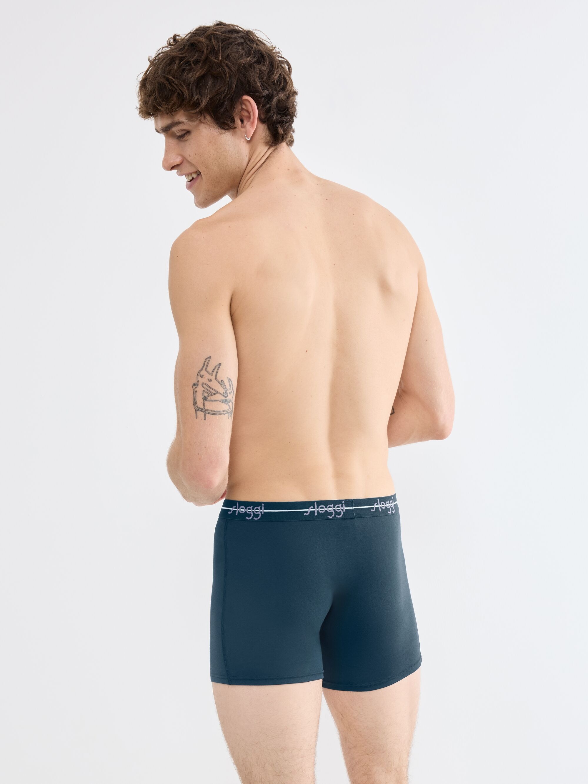 sloggi Boxers »men Start« sans braguette, ceinture extra douce, qualité jersey simple