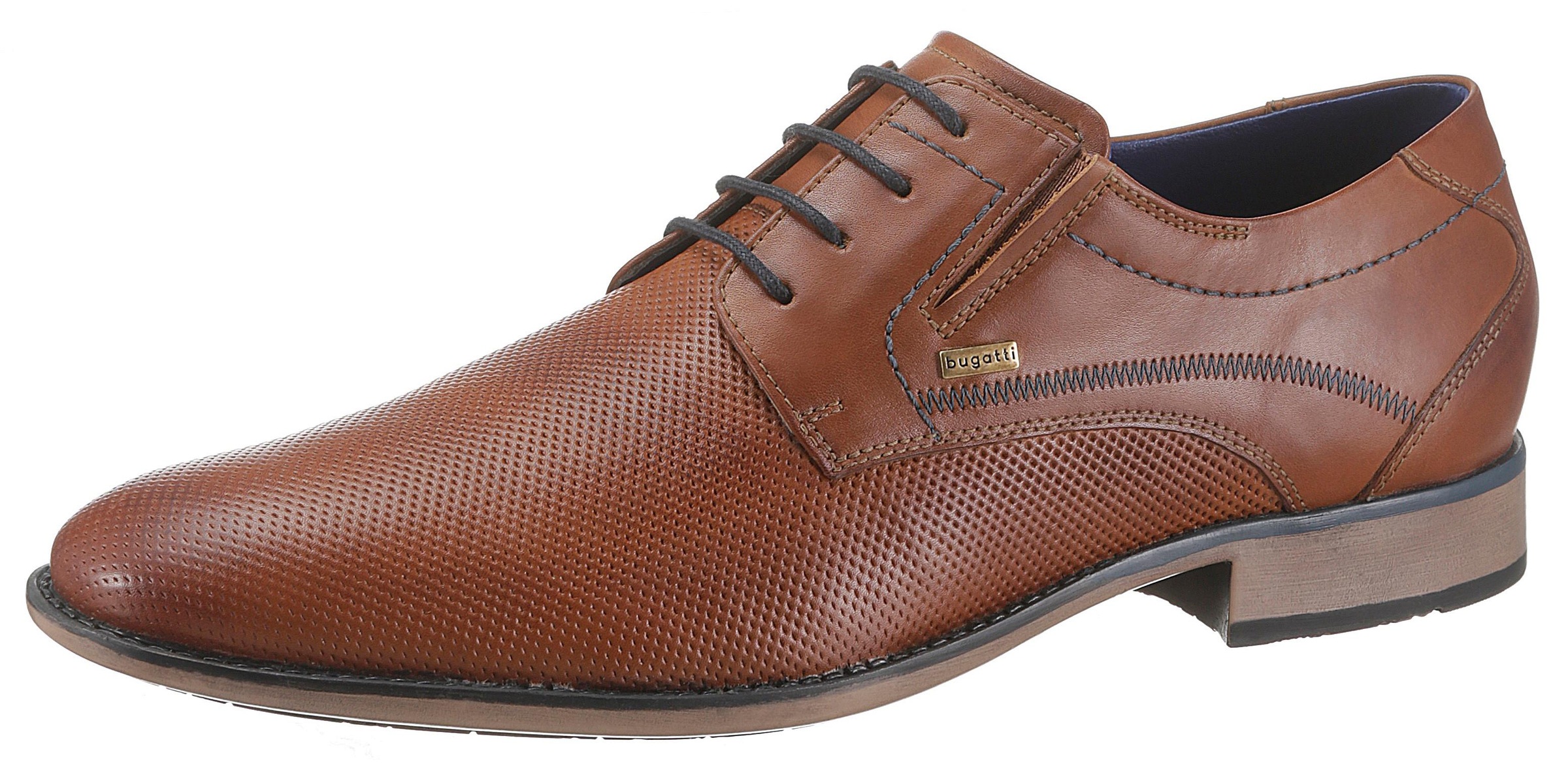 Image of bugatti Schnürschuh, mit Perforierung im Vorderfussbereich bei Ackermann Versand Schweiz
