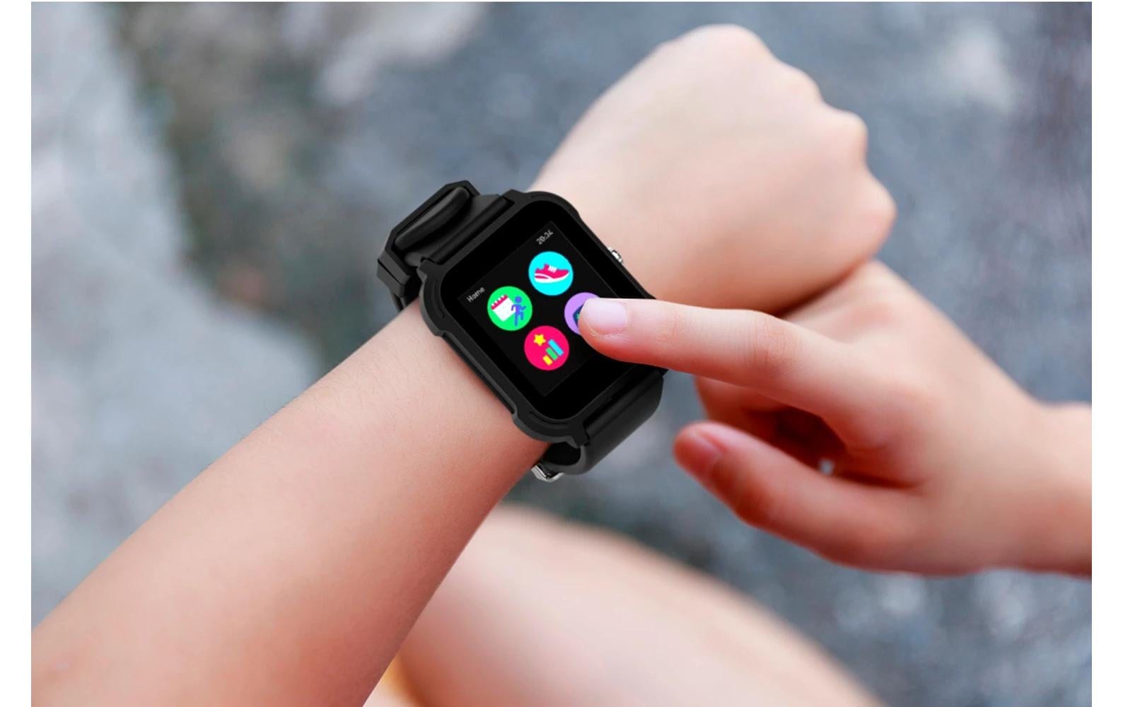 Kurio Smartwatch »Go Black«,)