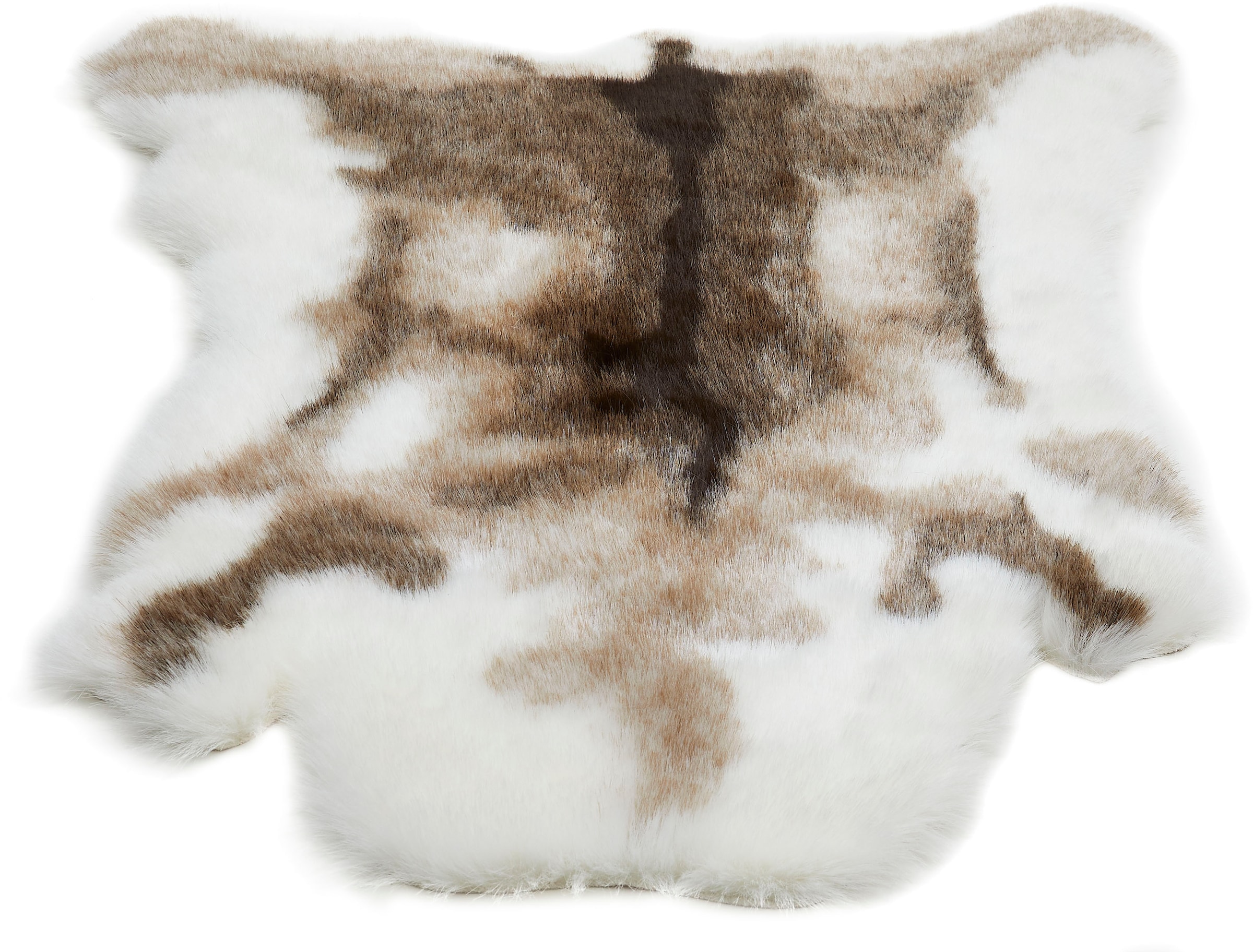 Image of Andiamo Fellteppich "Rentier Kunstfell" fellförmig 61 mm Höhe Kunstfell, Hochflor, als Bettvorleger oder Sitzauflage geeignet
