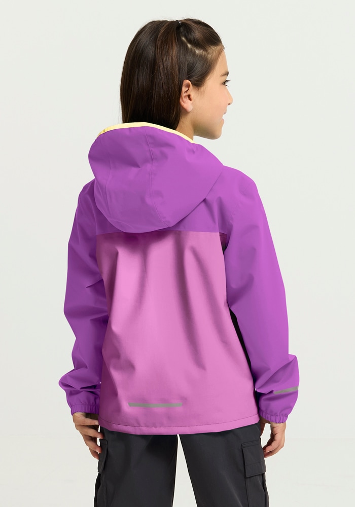 Jack Wolfskin Regenjacke »ADVENTURETRIBE 2L JKT K« Wasserdicht, atmungsaktiv, Übergangsjacke