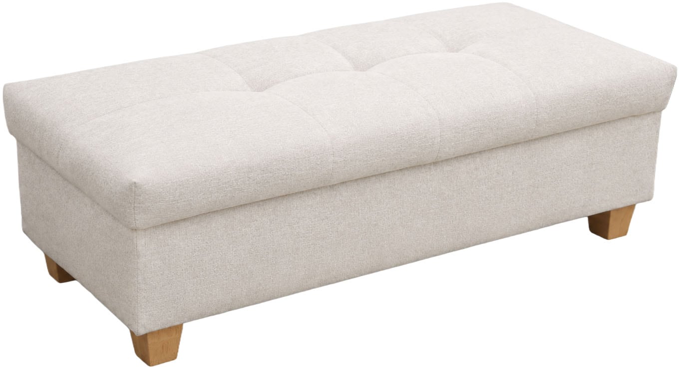 GOODproduct Hocker »Egedal« Polsterhocker Egedal mit Staufach, passend zum Sofa
