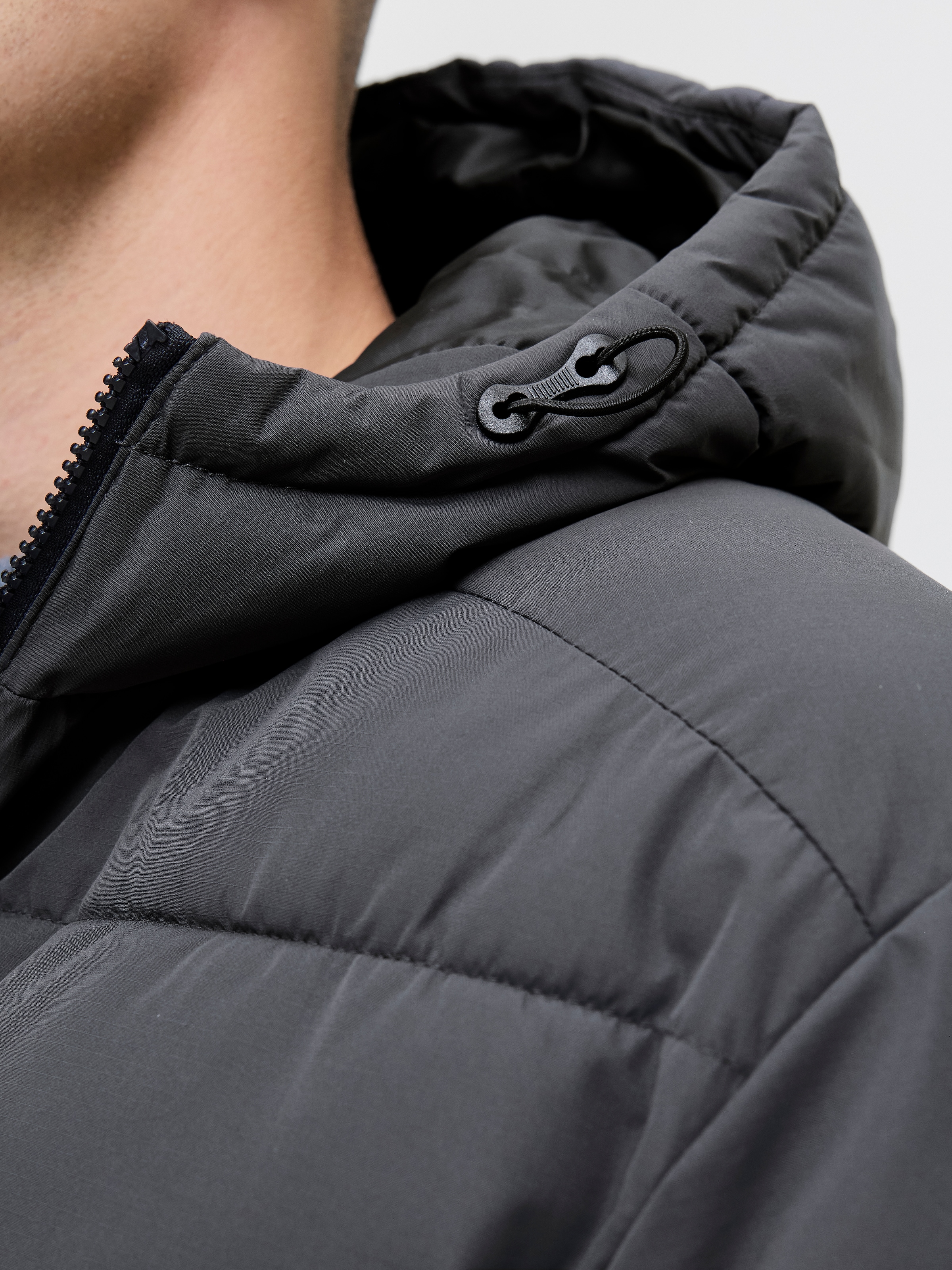 Jack & Jones Veste matelassée »JJMAZE PUFFER HOOD« mit Kapuze