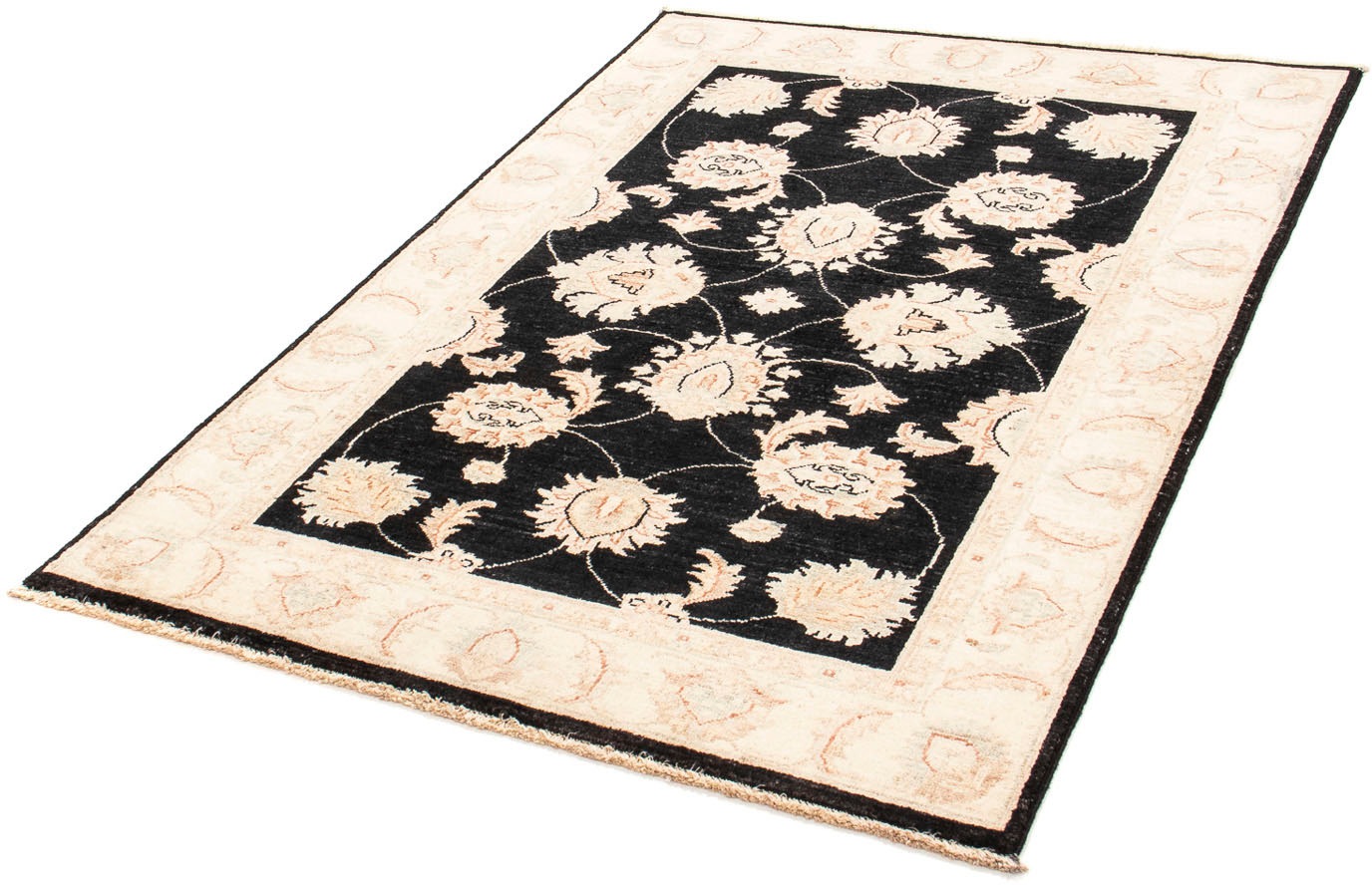 Image of morgenland Orientteppich »Ziegler - 143 x 97 cm - dunkelblau«, rechteckig, 6 mm Höhe, Wohnzimmer, Handgeknüpft, Einzelstück mit Zertifikat bei Ackermann Versand Schweiz