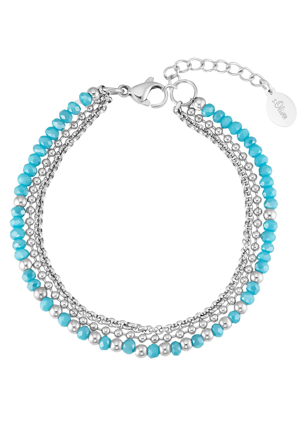 Image of s.Oliver Armband »2031479«, mit Glasperle bei Ackermann Versand Schweiz