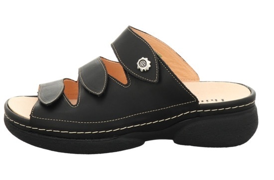 Think! Pantolette »CAMBIO«, Blockabsatz, Sommerschuh, Schlappen mit Wechselfussbett