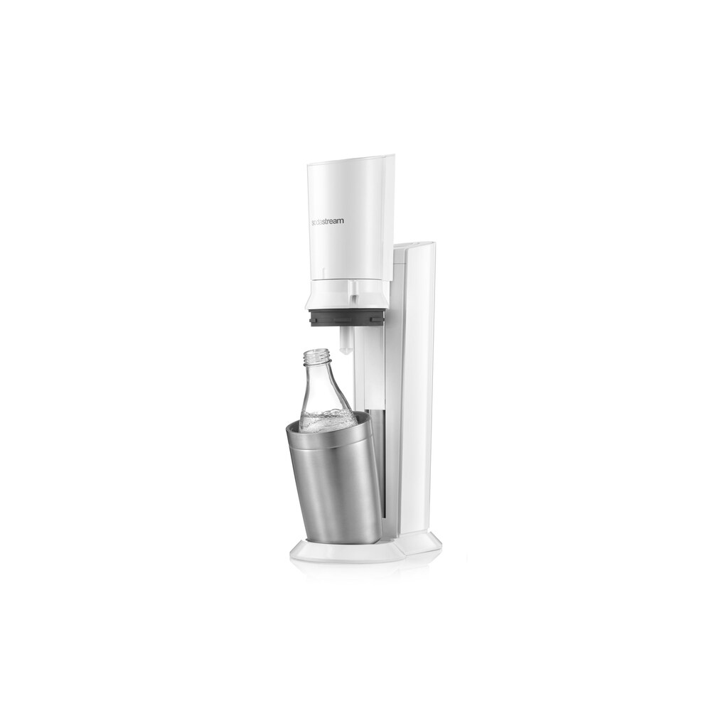 SodaStream Wassersprudler »CRYSTAL«, (Set, 4 tlg.)