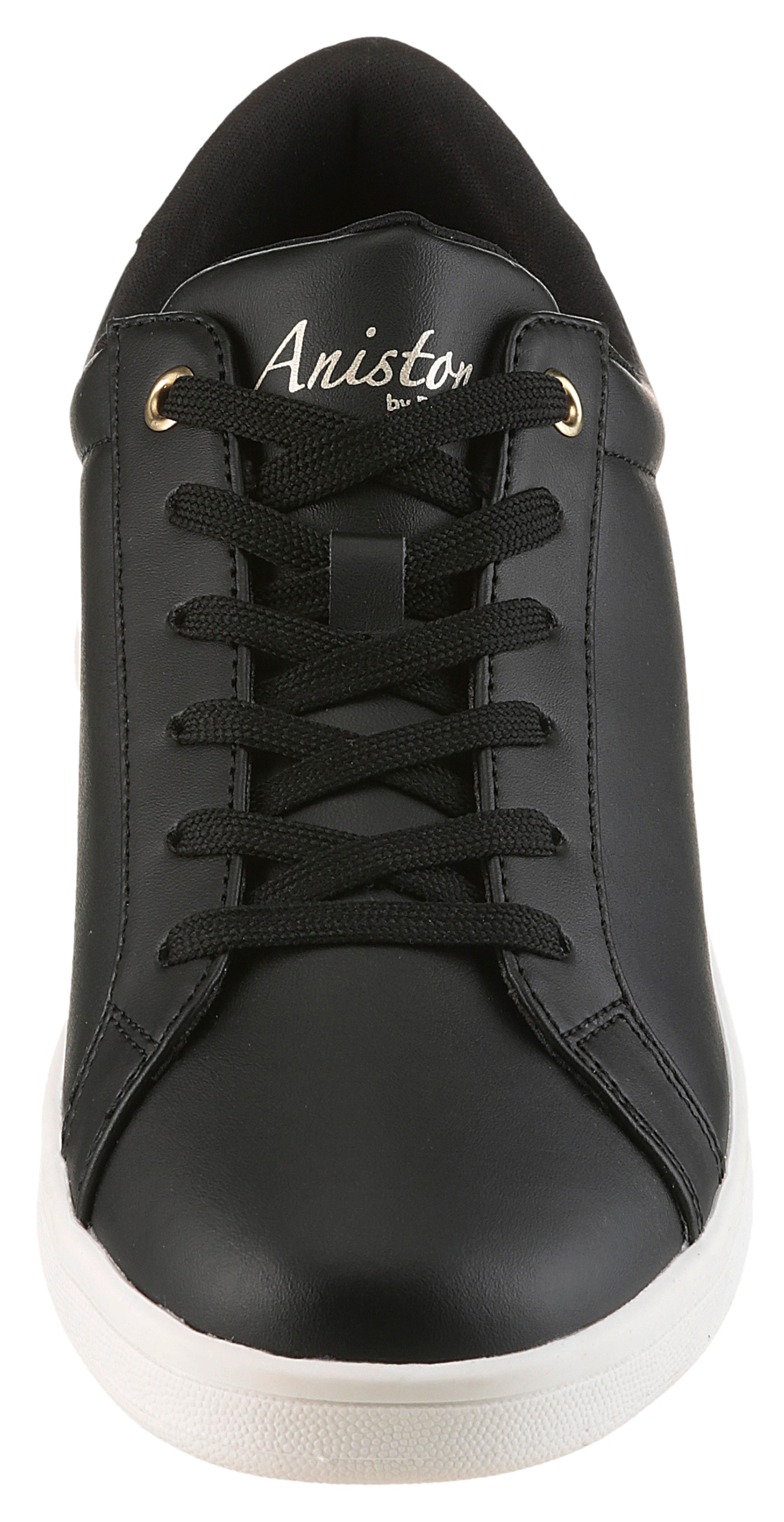 Aniston SHOES Sneakers  Schnürschuh, Freizeitschuh mit Metallic-Akzent - NEUE KOLLEKTION