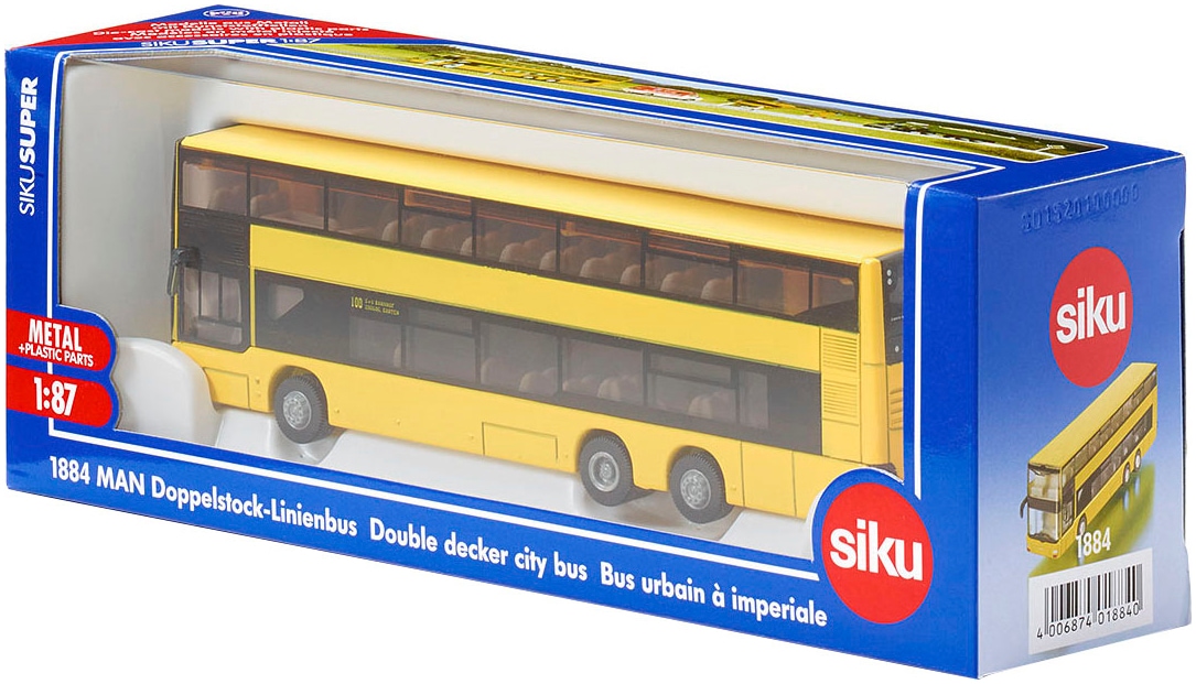 Siku Bus jouet »SIKU Super, MAN Doppelstock Linienbus (1884)«