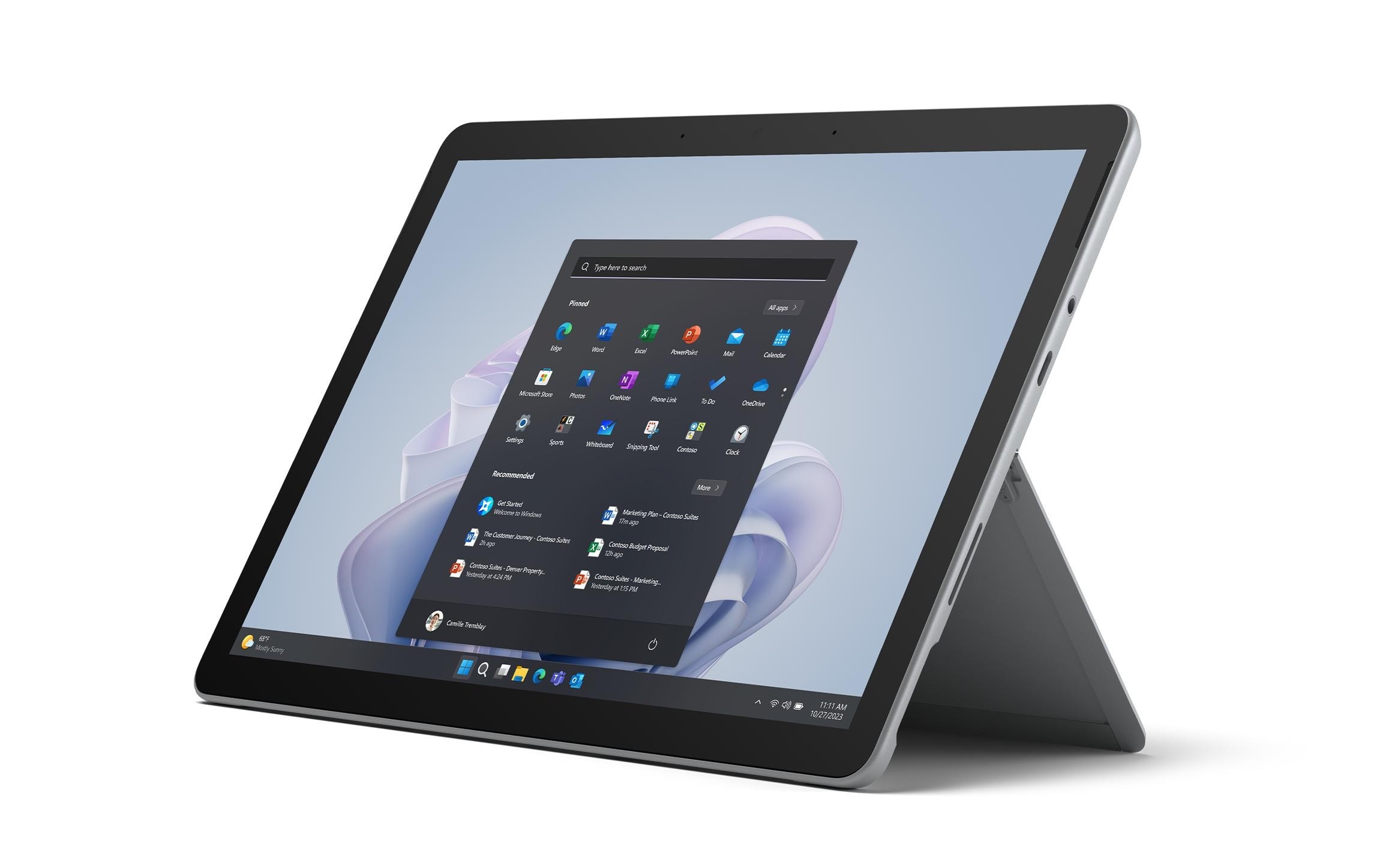 Image of Microsoft Tablet "Go 4 Business (Intel N, 8GB, 64GB eMMC, W11P)" (25,56 cm / 10,5 ″) Windows 64 GB WUXGA+ )