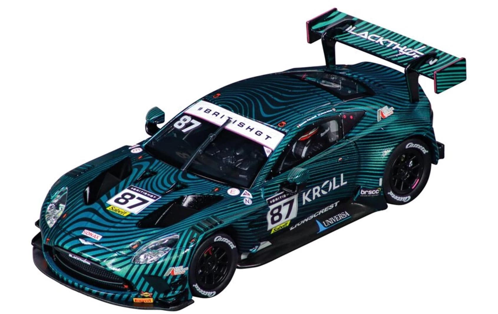 Carrera® Voiture de course »Aston Martin Vantage No.87 1:32« Lumière, feu arrière