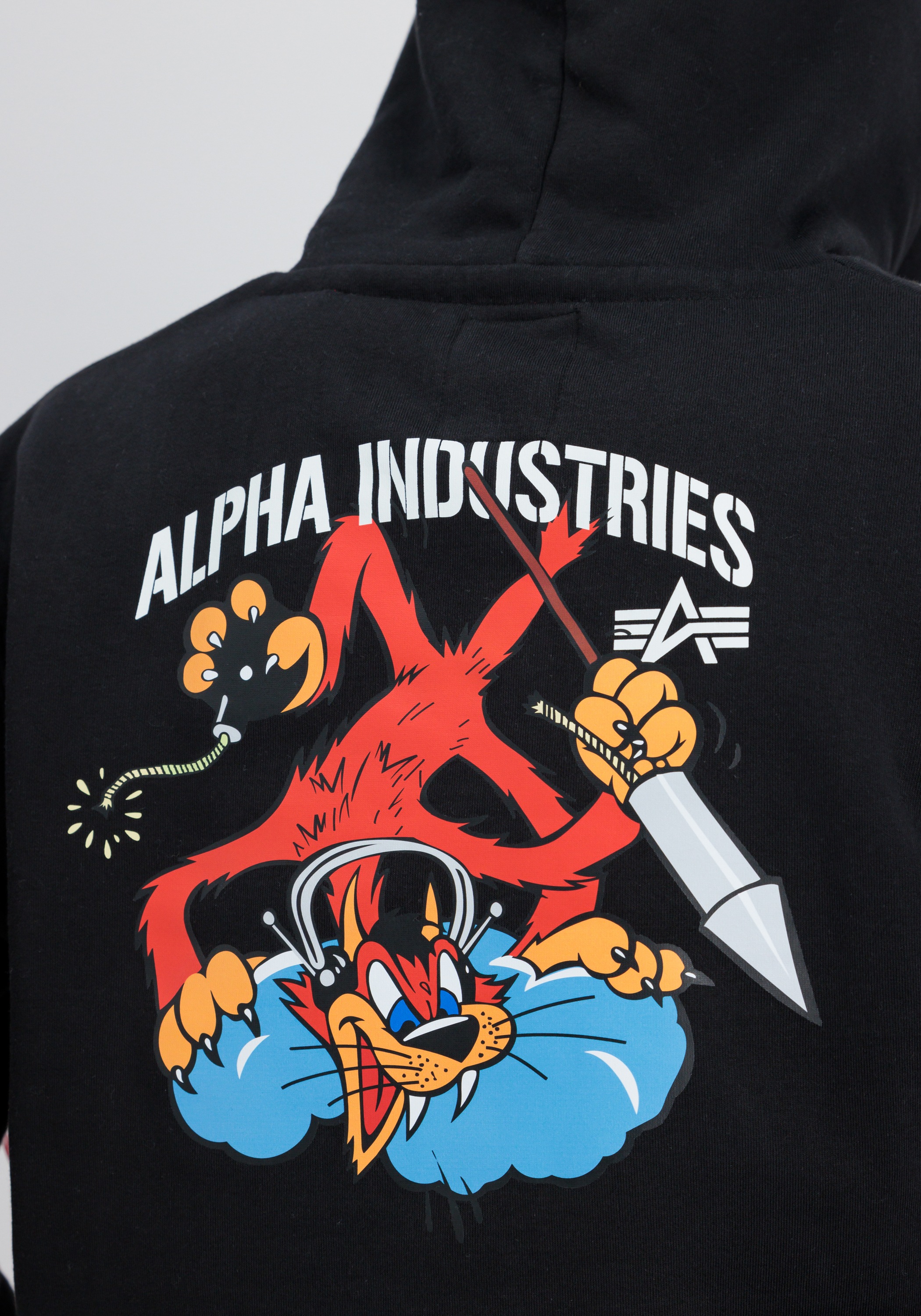Alpha Industries Hoodie »Fighter Squadron Hoodie Kapuzensweatshirt«