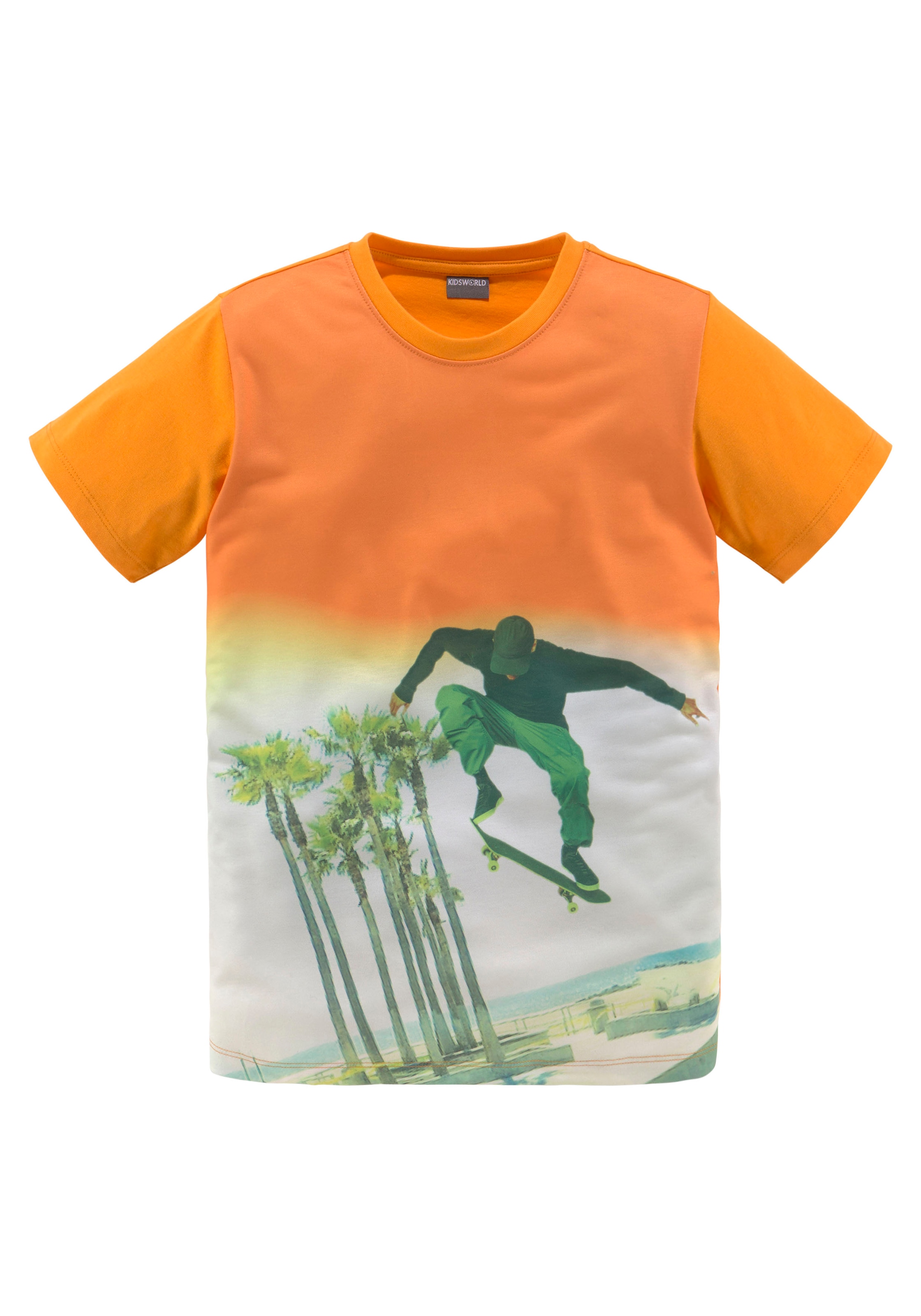 T-Shirt »mit Fotodruck SKATER«