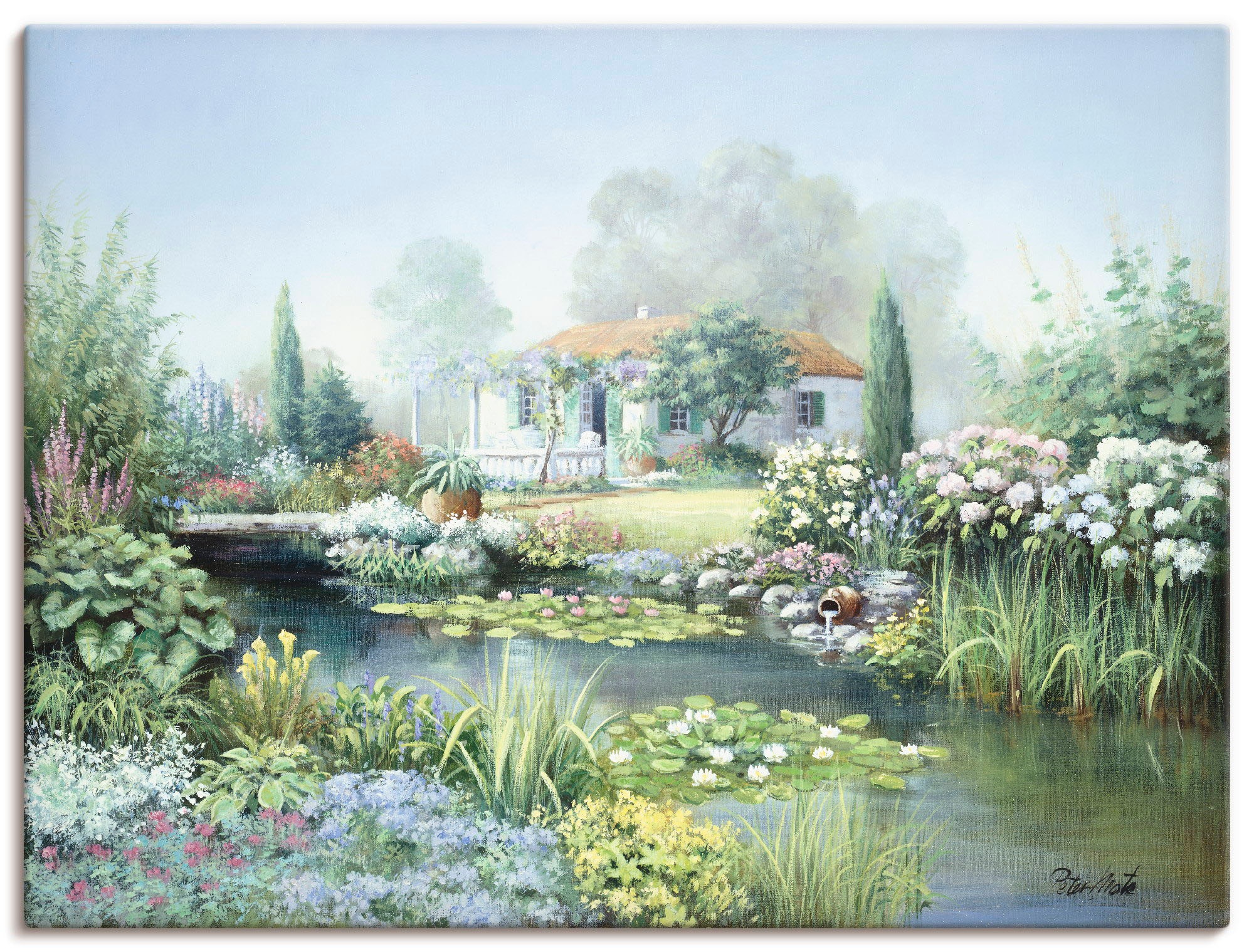 Image of Artland Wandbild »Schatzgarten«, Garten, (1 St.), in vielen Grössen & Produktarten -Leinwandbild, Poster, Wandaufkleber / Wandtattoo auch für Badezimmer geeignet bei Ackermann Versand Schweiz