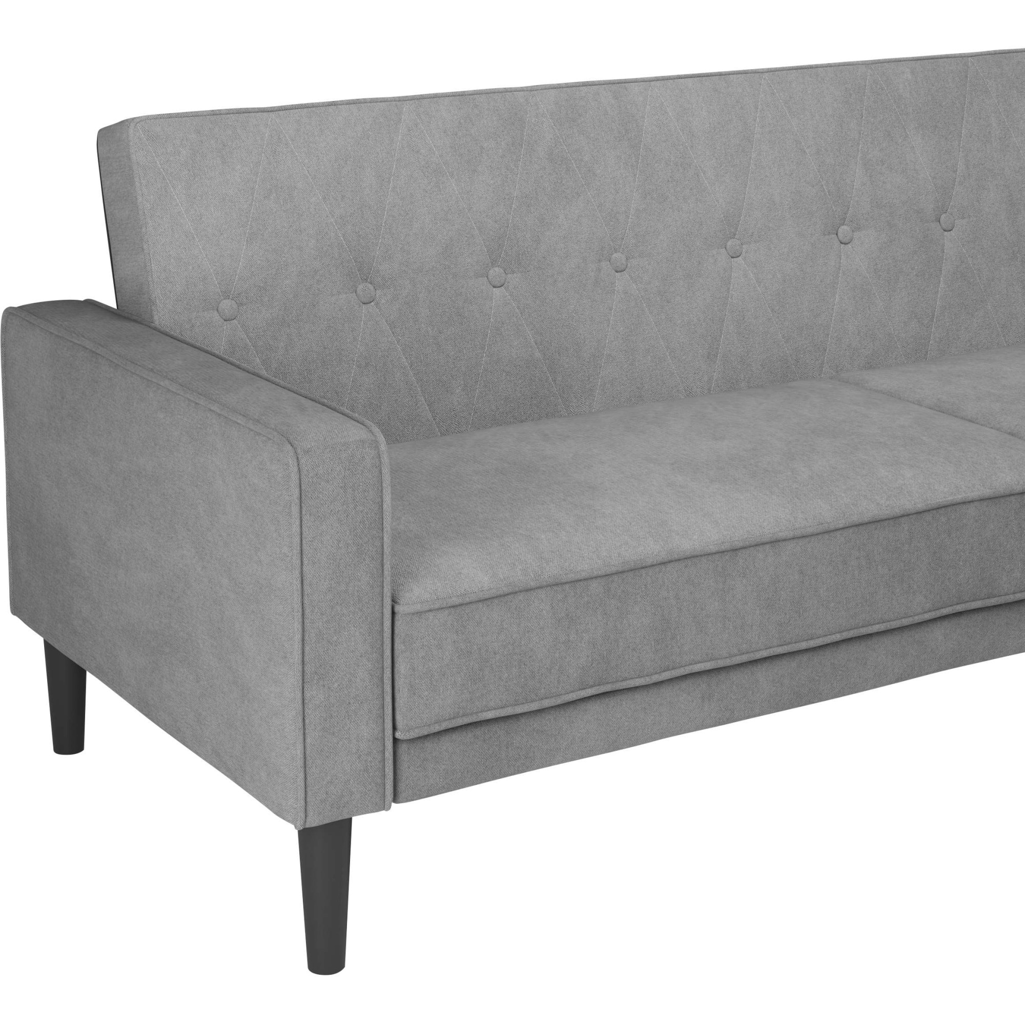 Dorel Home 3-places »Avon« Schlafsofa 213cm, Bettfunktion (110/190cm), trendiger Cord o. Webstoff
