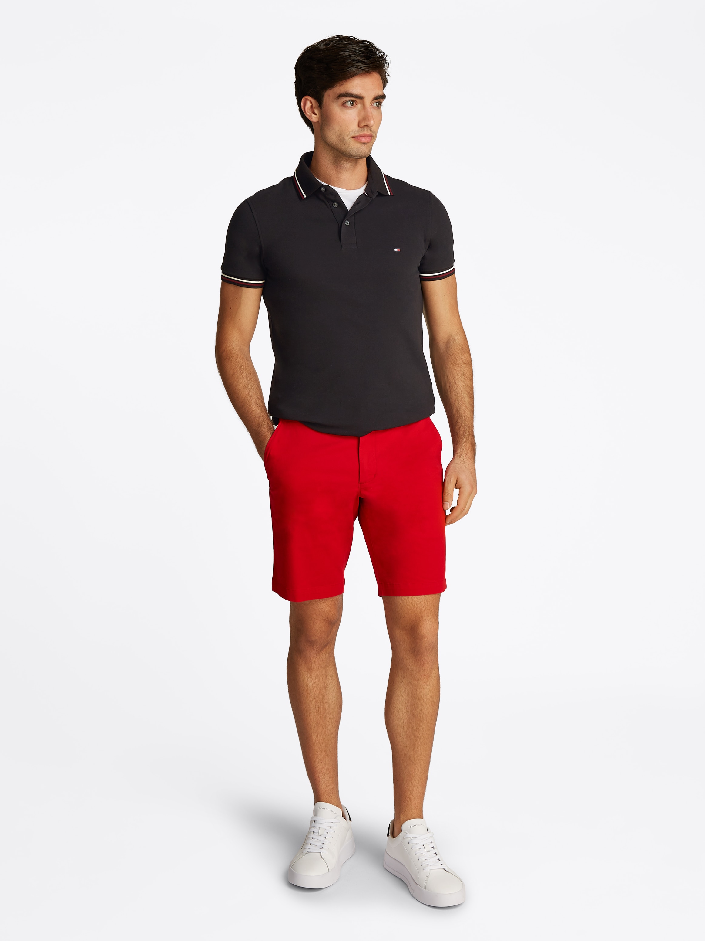 Tommy Hilfiger Polo »TIPPED SLIM FIT POLO« mit Kontrast-Details