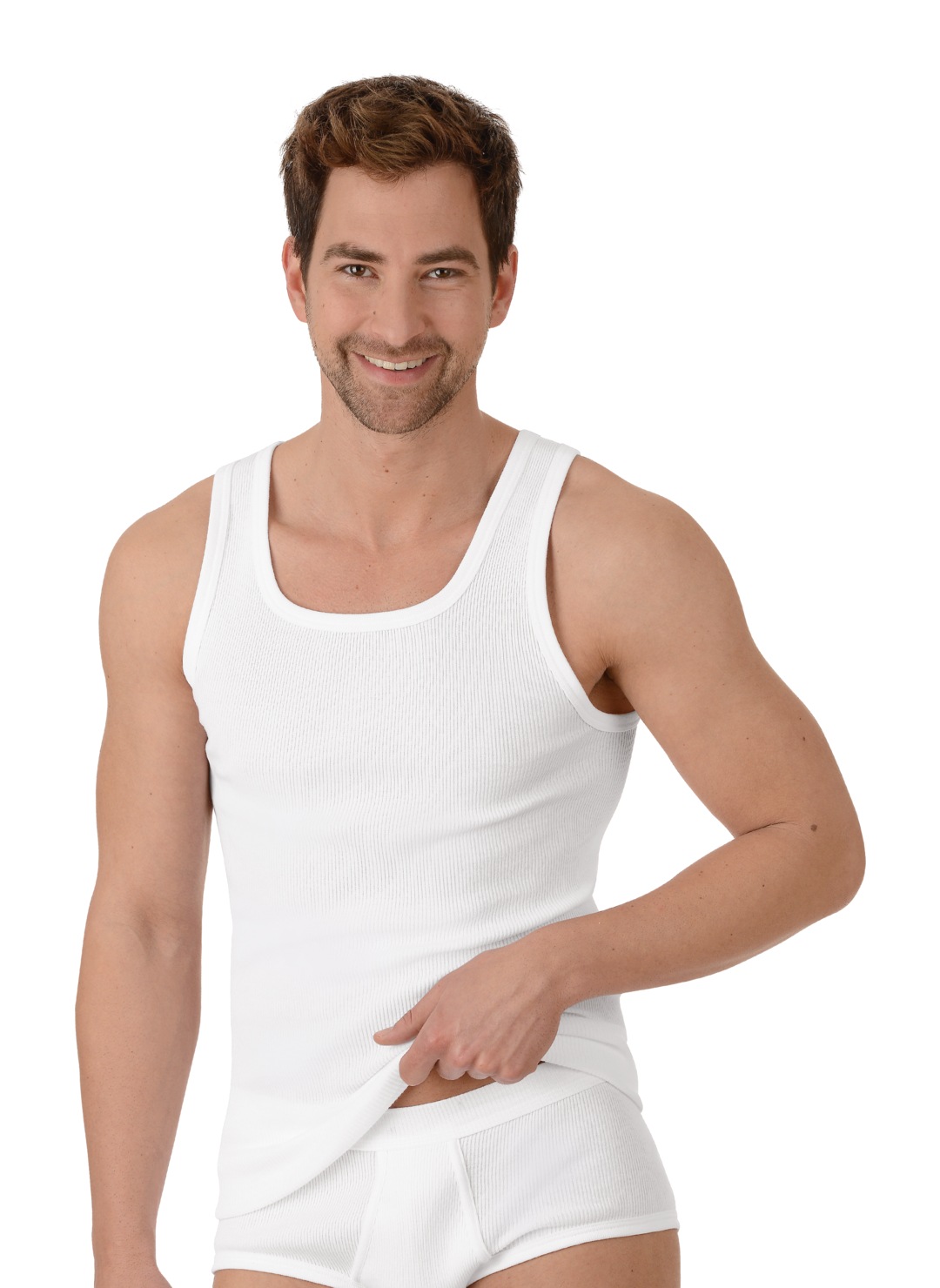 Image of Trigema Unterhemd, Doppelripp im Doppelpack bei Ackermann Versand Schweiz
