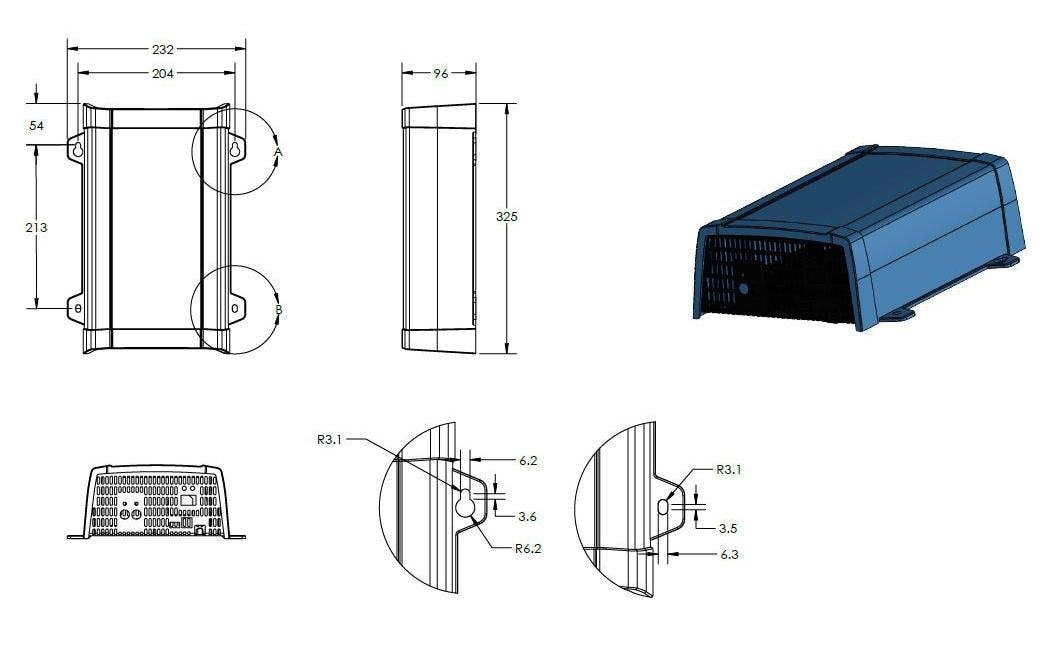 Victron Energy Solarmodul »Phoenix 12/800 VE.Direct 650 W«
