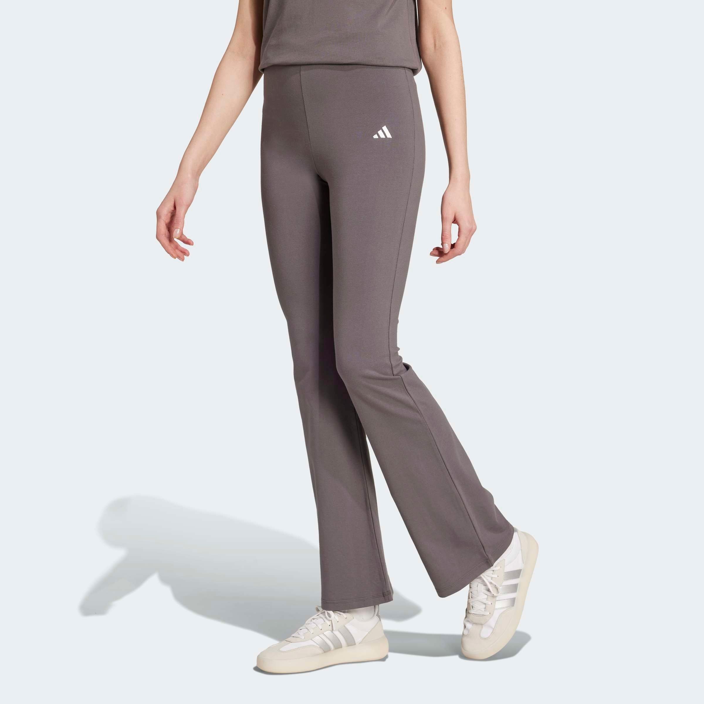 Image of adidas Sportswear Leggings "W SL SJ FLARLEG" Hoher Bund, ausgestellte Beinform