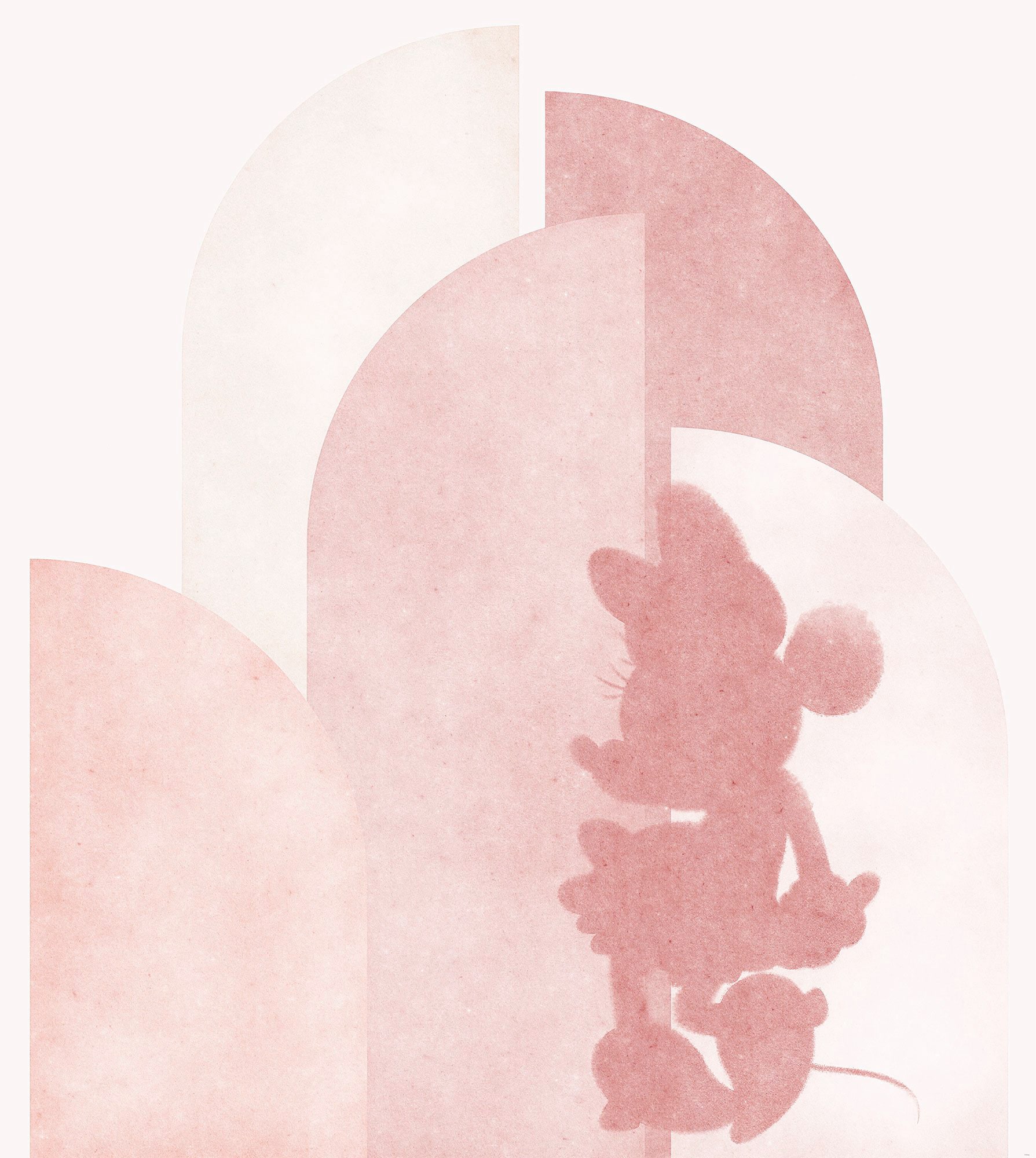 Image of Komar Vliestapete "Digitaldruck Vlies - Minnie Creative Aesthetic - Grösse 250 x 280 cm" bedruckt glatt Kinderzimmer