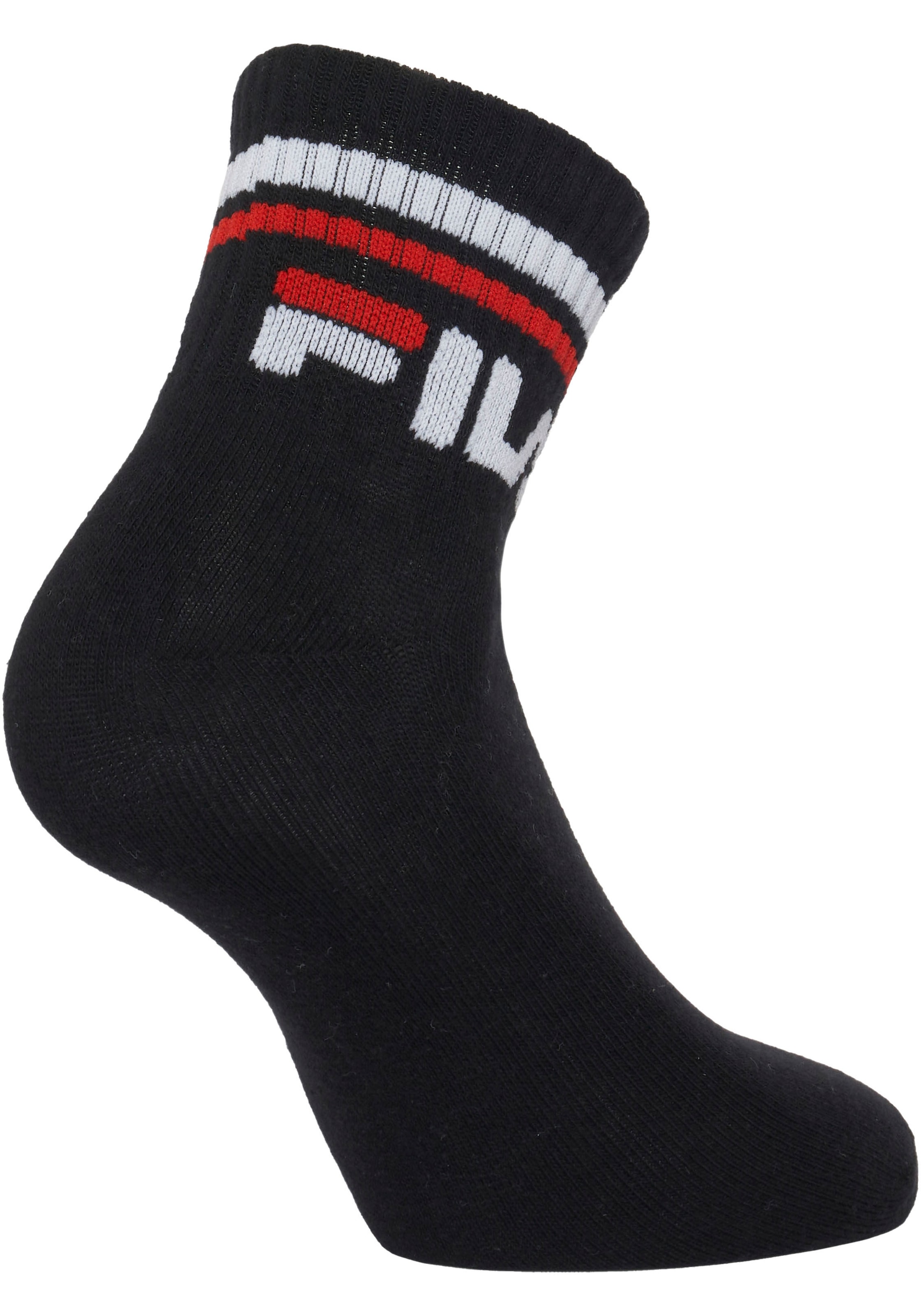 Fila Sportsocken, (6er Pack), mit Logo-Schriftzug