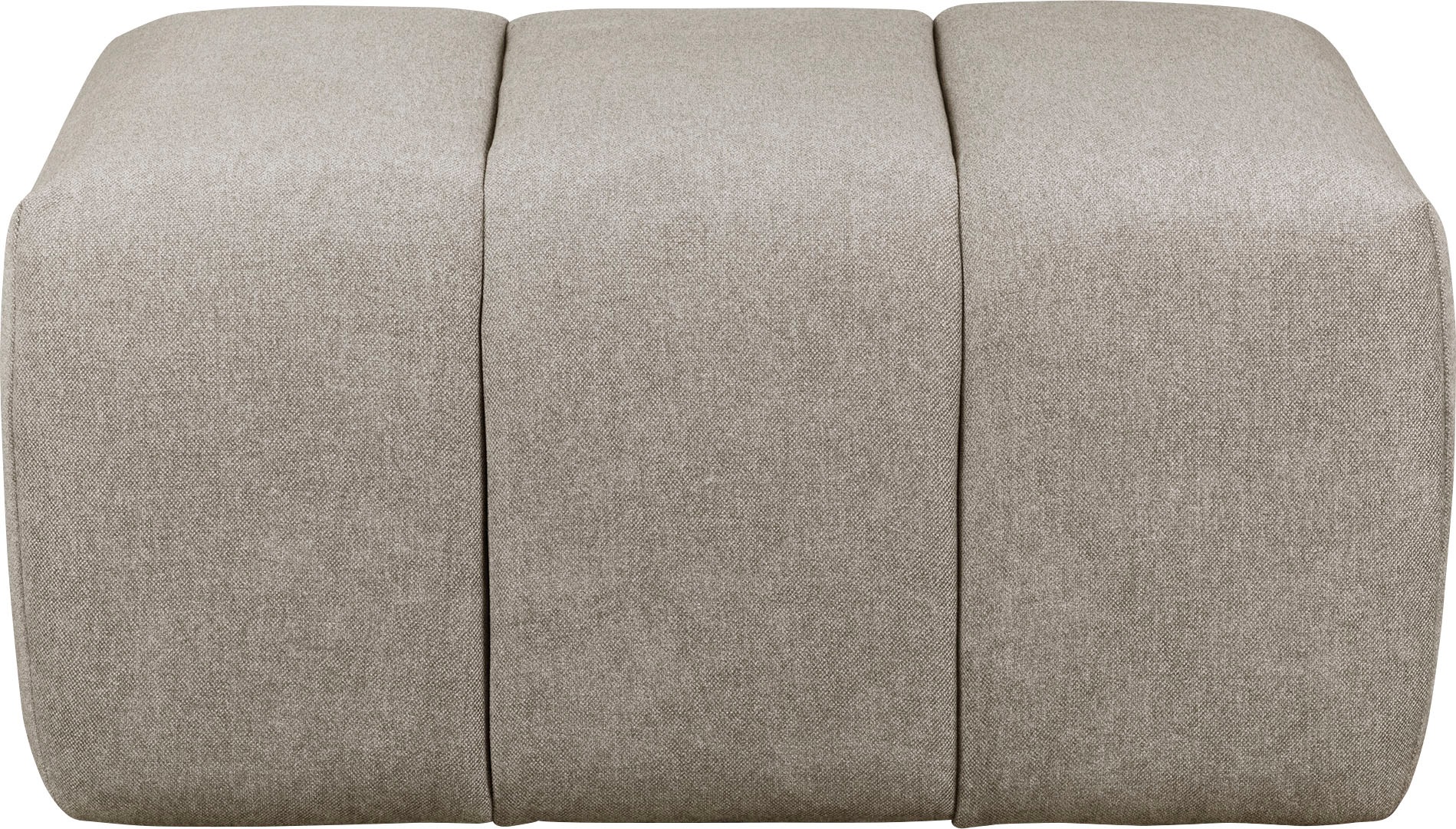 Home affaire Polsterhocker »LYOTH Sitzhocker mit Steppung, Masse B/T/H: 76/76/41 cm« passend zur Serie, hoher Sitzkomfort und modernes Design