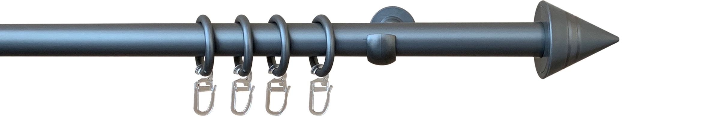 Image of SN DECO GROUP Gardinenstange "Gardinenstange Como" 1 läufig-läufig Fixmass