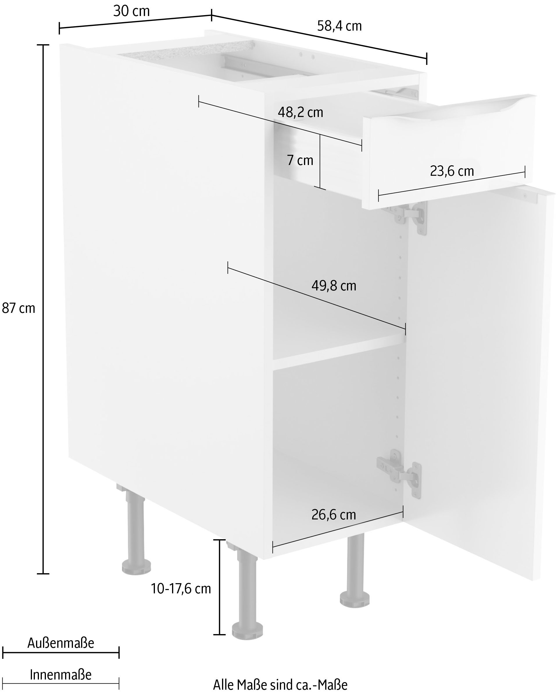 OPTIFIT Unterschrank »Aken«