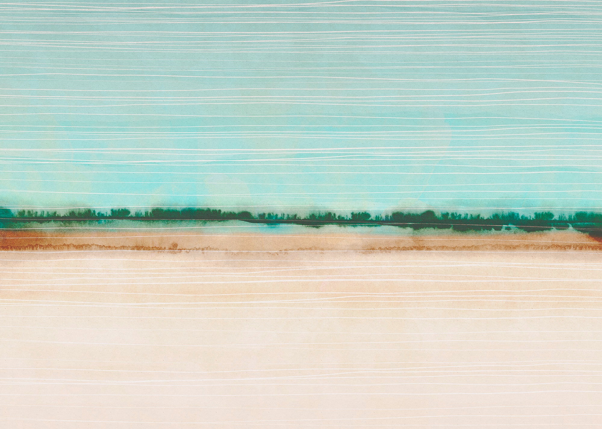 Image of Komar Fototapete »Drift«, botanisch-tropisch-Motiv, BxL: 350x250 cm, 150 g/m², Bahnbreite 50 cm, ausgezeichnet lichtbeständig bei Ackermann Versand Schweiz