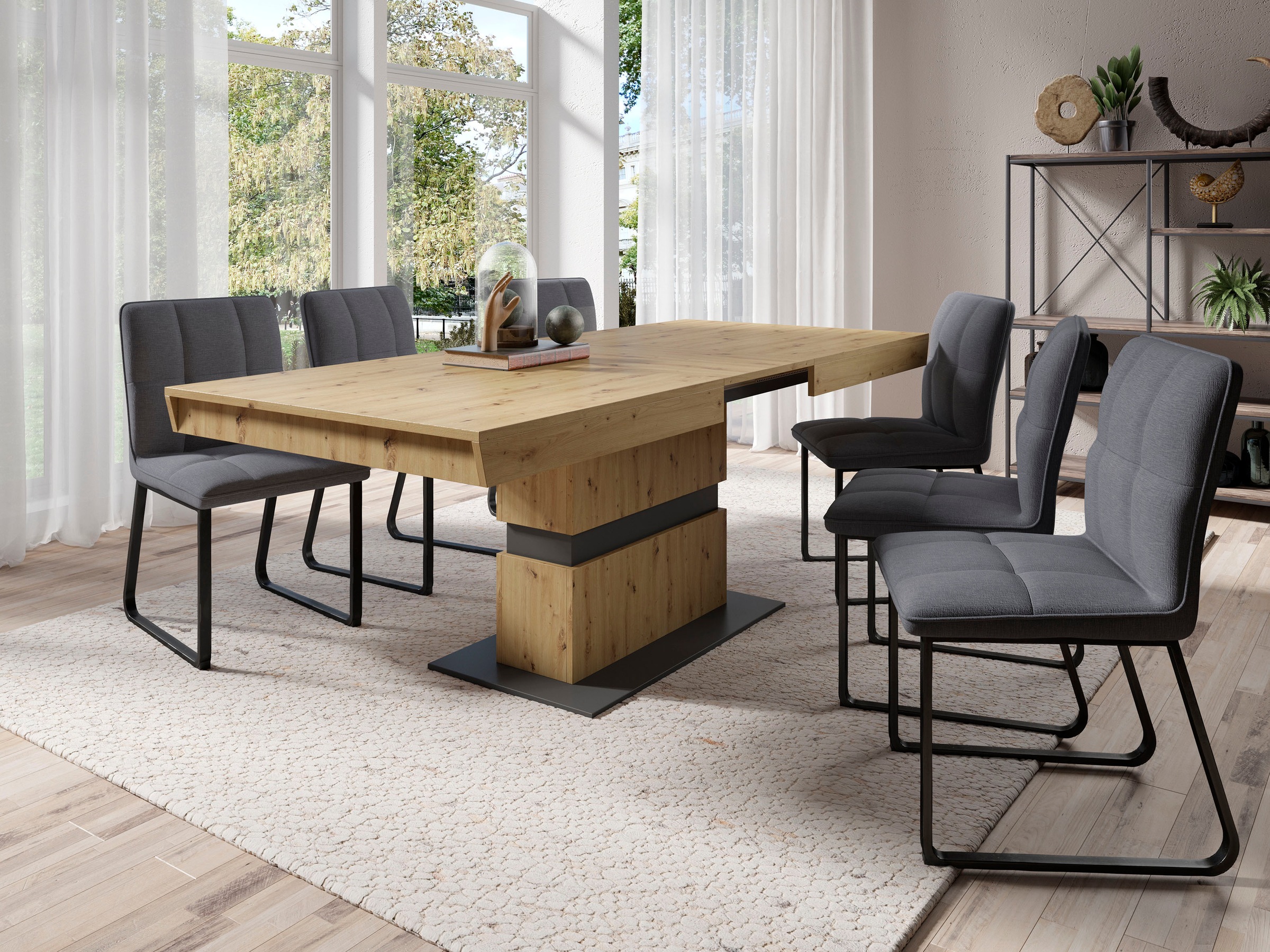 Image of byLIVING Esszimmerstuhl »Talea«, (Set), 2 St., Microfaser, Nosagfederung im Sitz, weicher Webstoff bei Ackermann Versand Schweiz