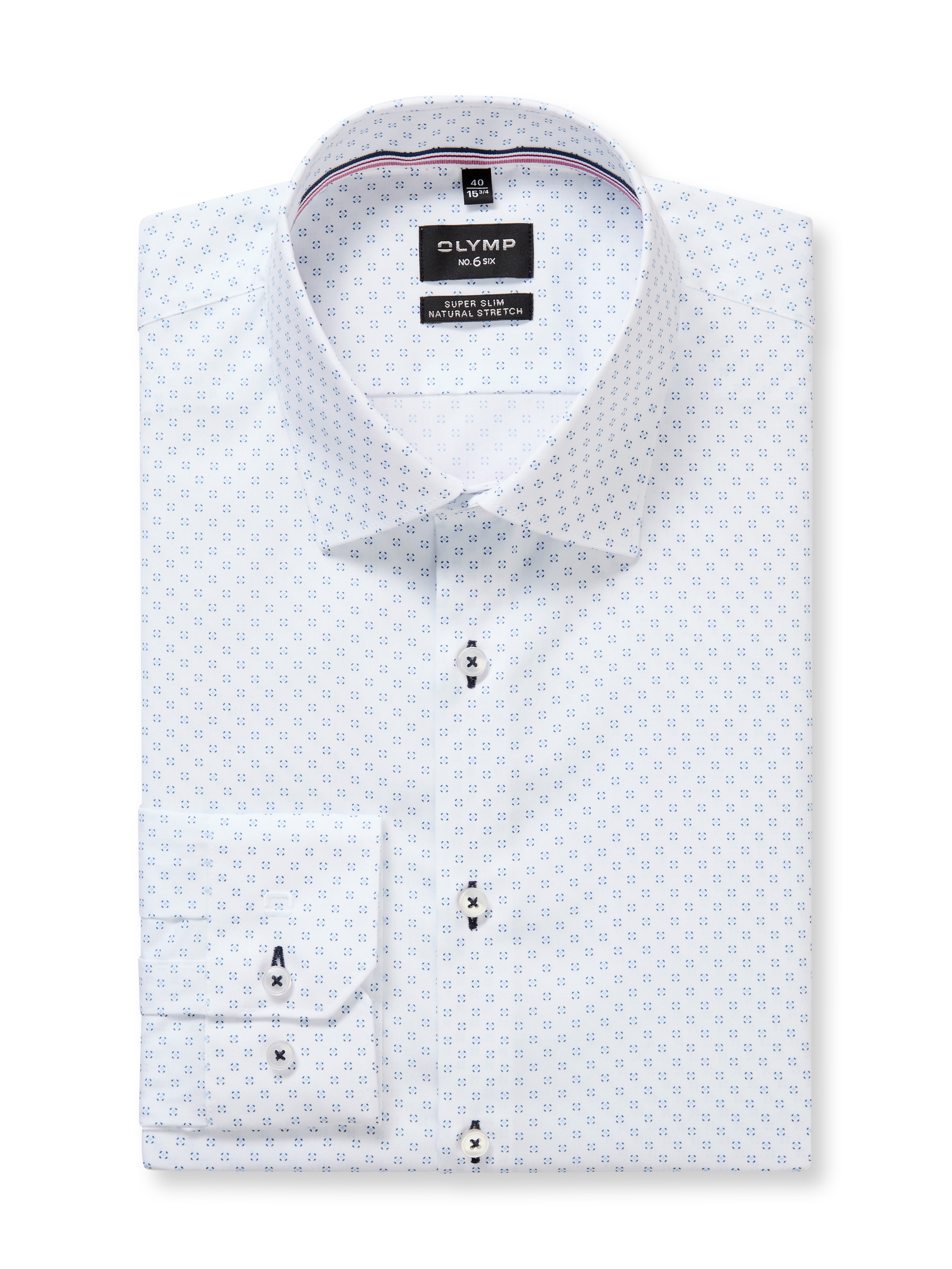 OLYMP Chemise à manches longues »No. Six« chemise business, super slim, col Kent