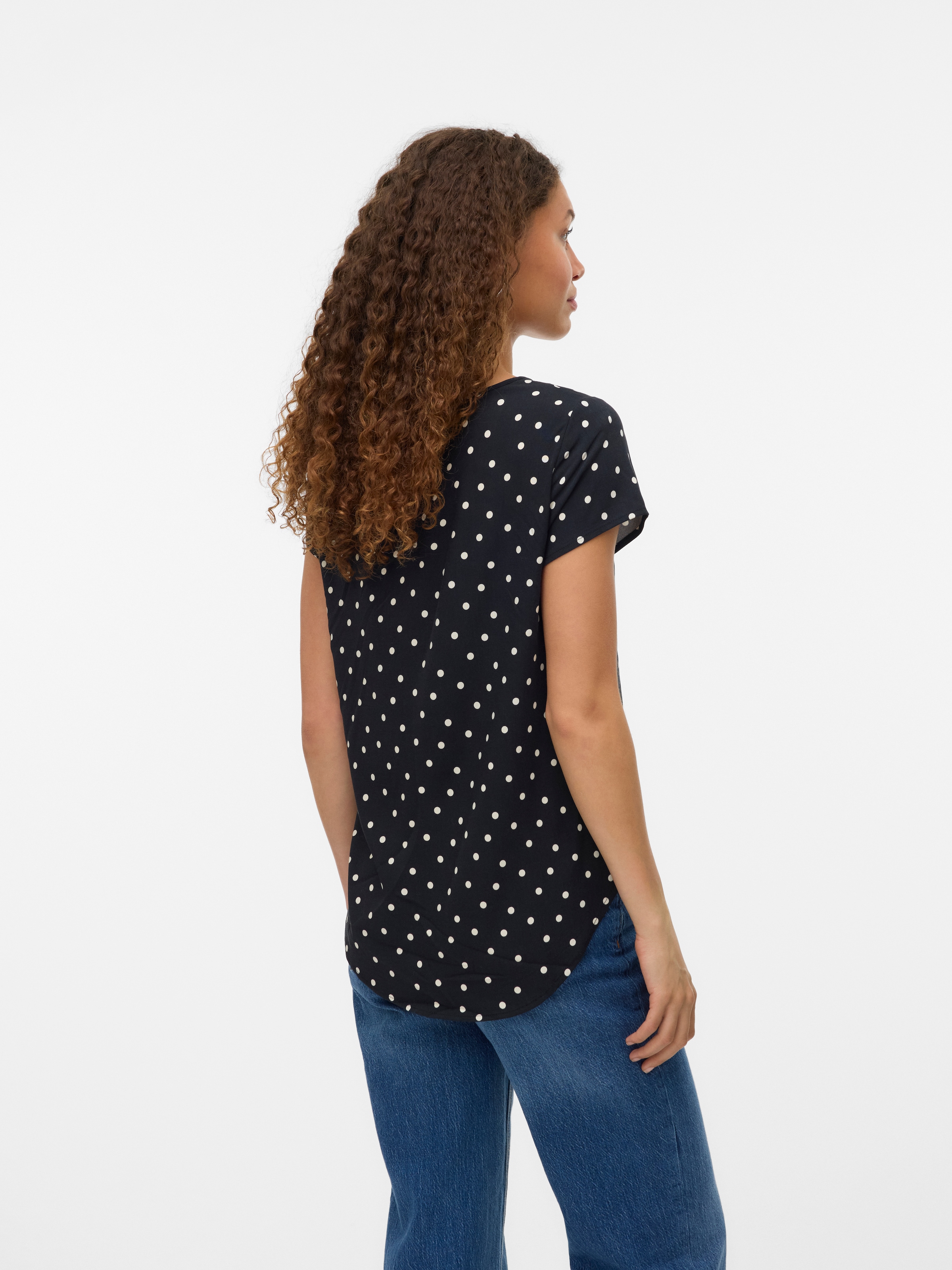 Vero Moda Shirtbluse »VMBELLA SS TOP AOP WVN GA«