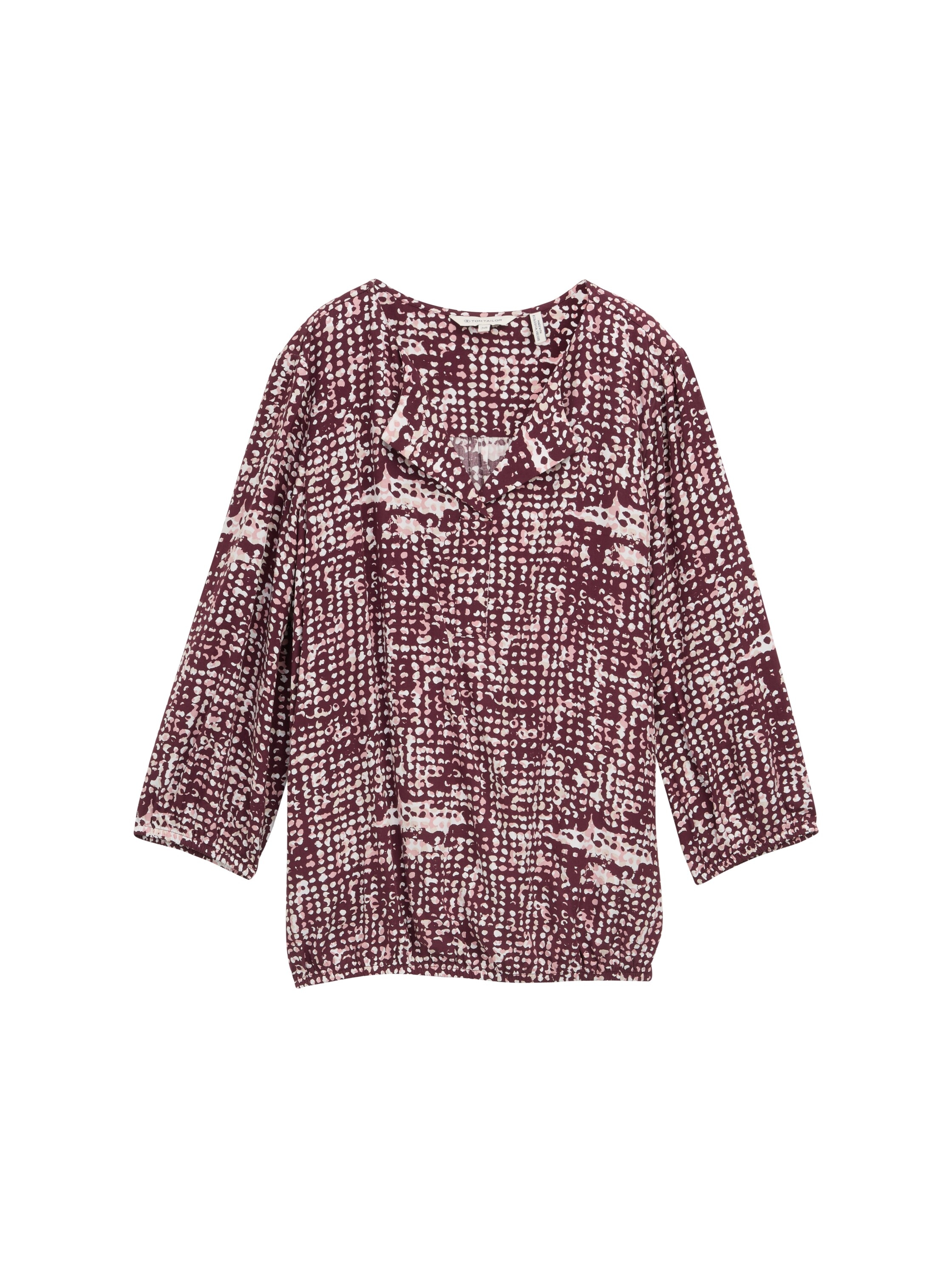 TOM TAILOR Shirtbluse, mit All-Over Print
