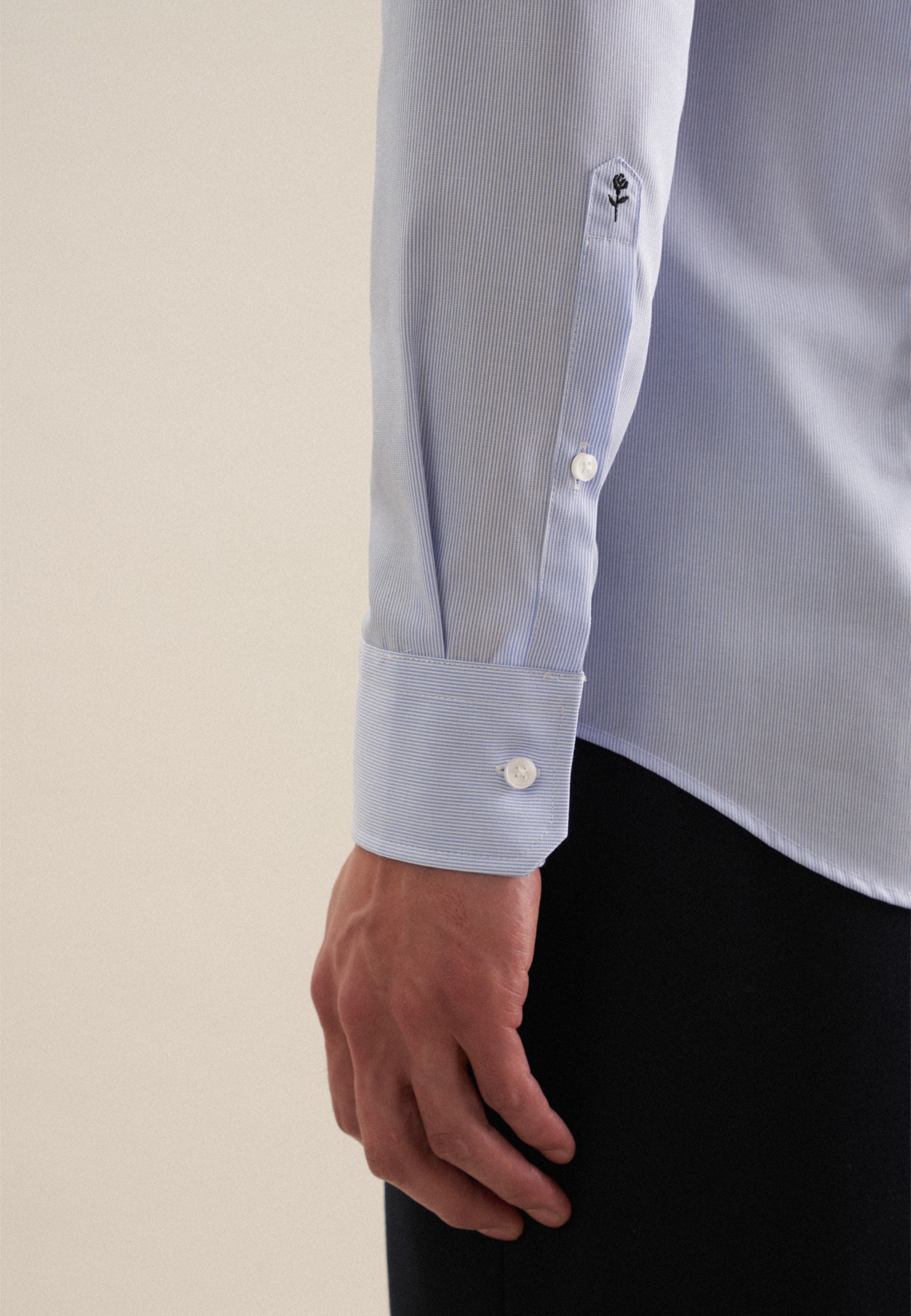 seidensticker Chemise d'affaires »X-Slim« X-Slim 1/1 Kentkragen Streifen