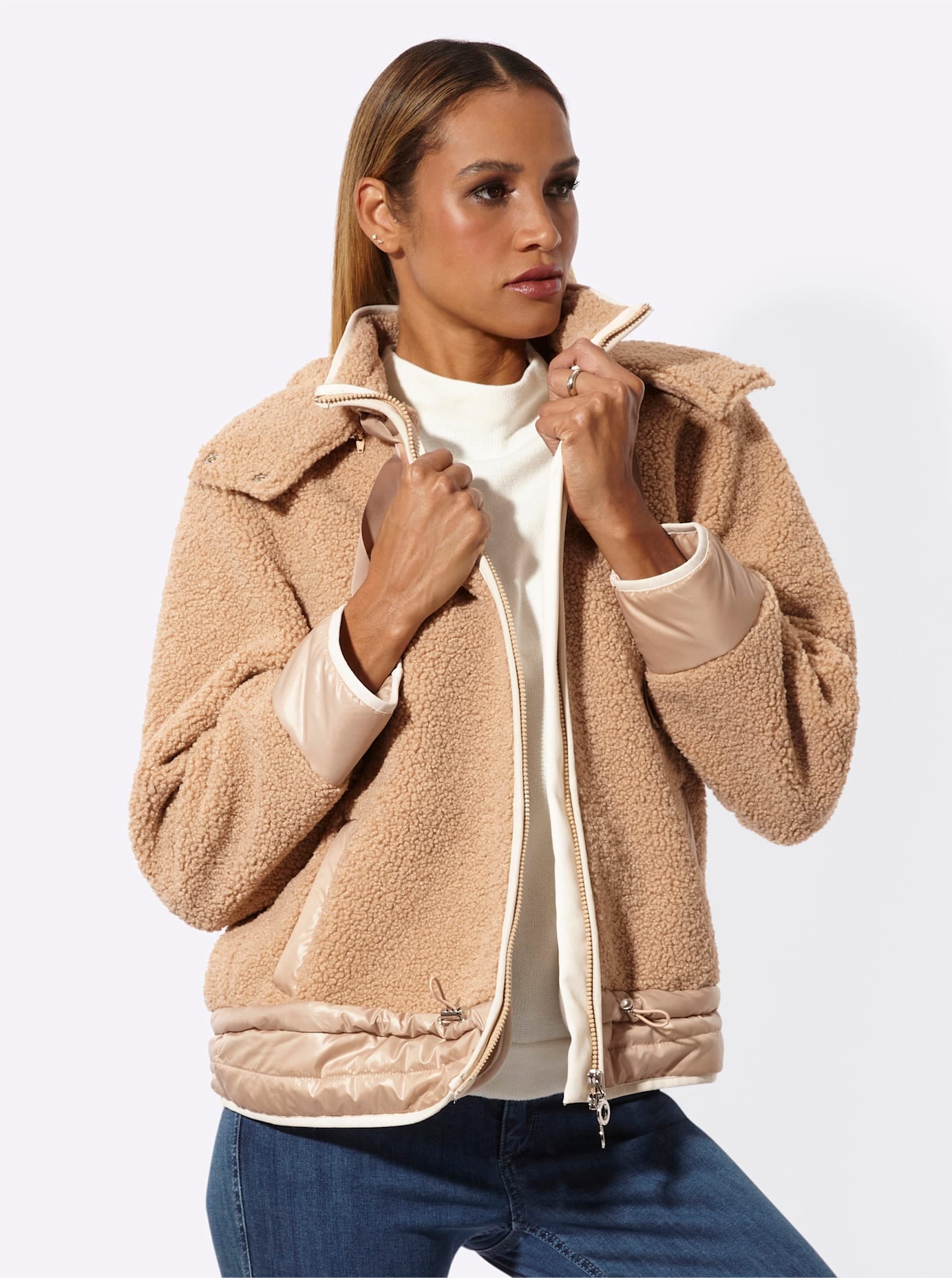 creation L Fleecejacke