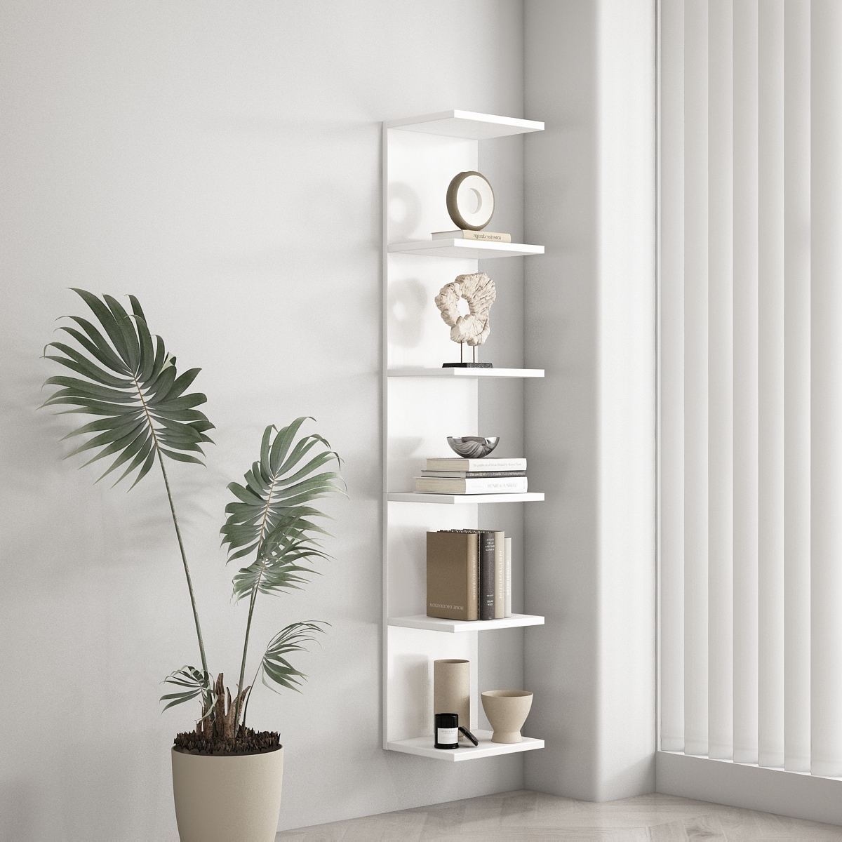 GOODproduct Wandregal »Moid« dekorativer Stauraum, Wandmontage