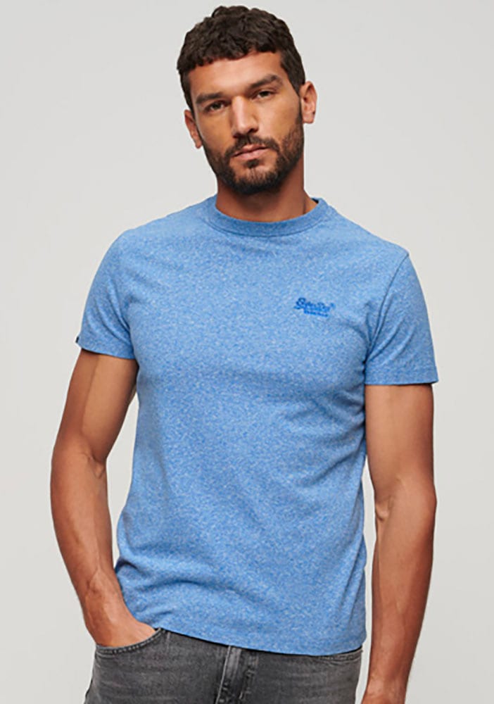 Superdry Rundhalsshirt »ESSENTIAL LOGO EMB TEE«