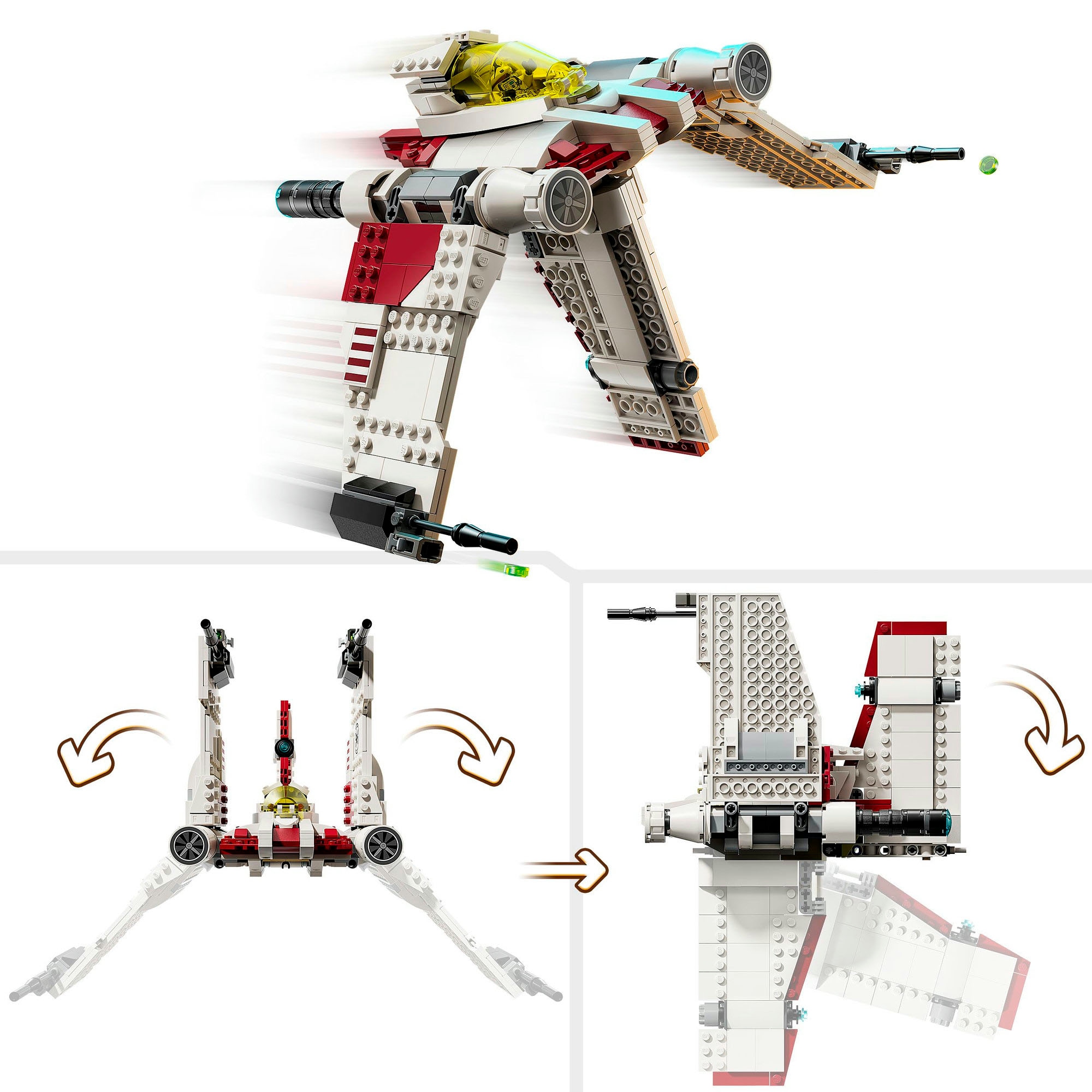 LEGO® Pions de construction »V-19 Torrent-Sternjäger (75432), LEGO Star Wars™« Made in Europe