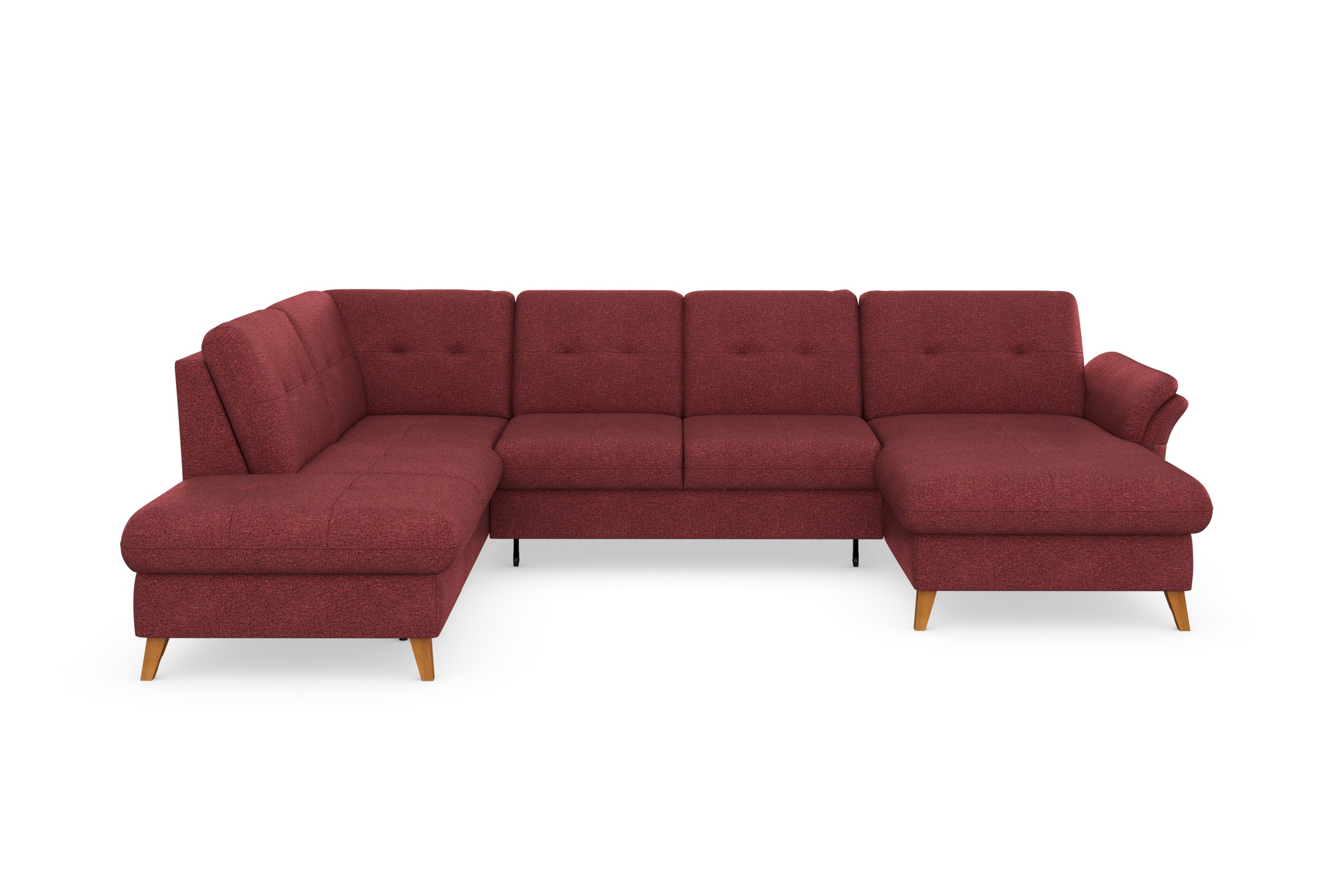 sit&more Wohnlandschaft »Göteborg«, inkl. Sitztiefenverstellung, wahlweise mit Bettfunktion & Bettkasten