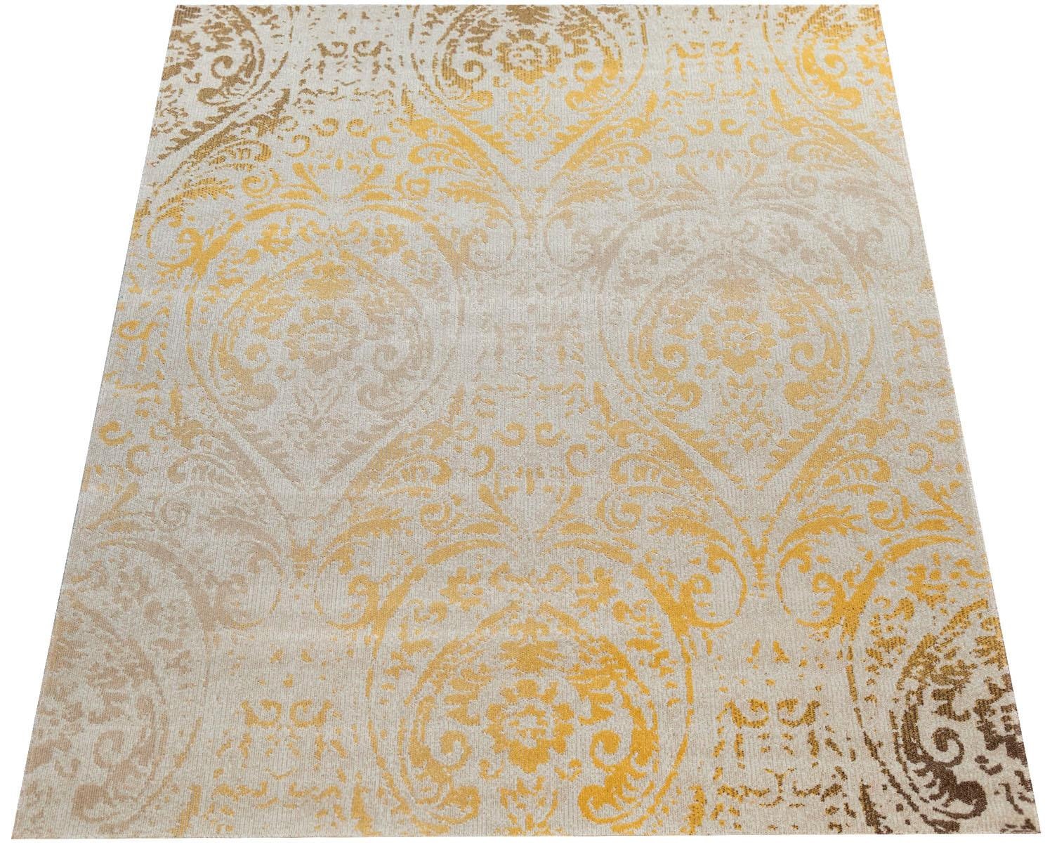Image of Paco Home Teppich "Artigo 415" rechteckig 4 mm Höhe Kurzflor, Motiv Ornamente, Vintage Design, In- und Outdoor geeignet