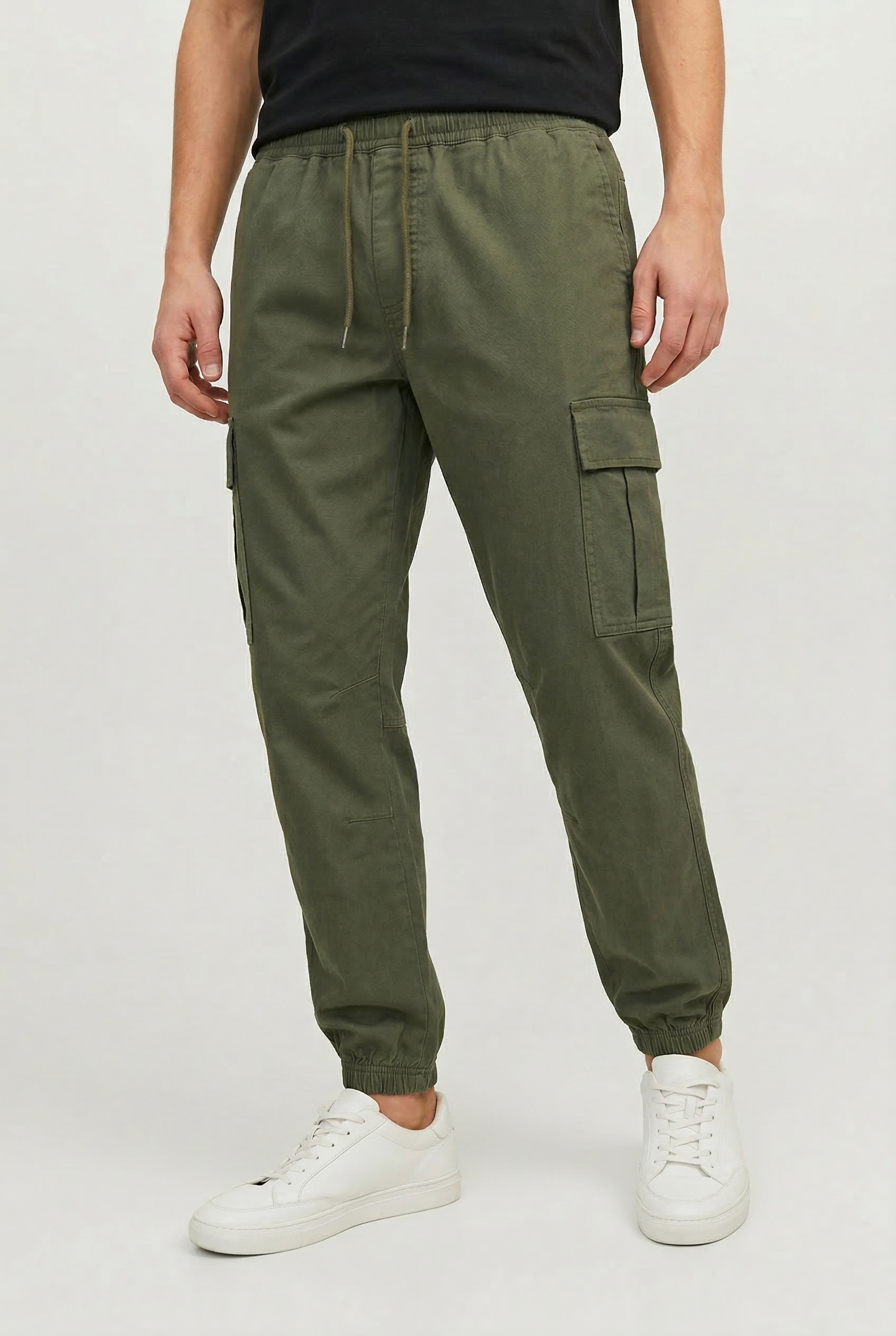 Image of Jack & Jones Cargohose "JPSTKANE DYLAN CUFFED CARGO RET"