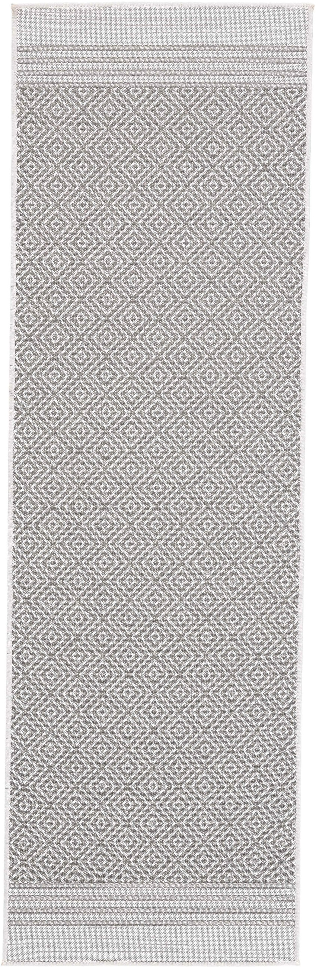 Image of carpetfine Läufer »Boho 103«, rechteckig, 4 mm Höhe, robustes Flachgewebe, Sisal Optik, In- und Outdoor geeignet, Wetterfest und UV-beständig für Balkon, Terrasse, Garten, Aussenbereich,Wohnzimmer, Schlafzimmer bei Ackermann Versand Schweiz