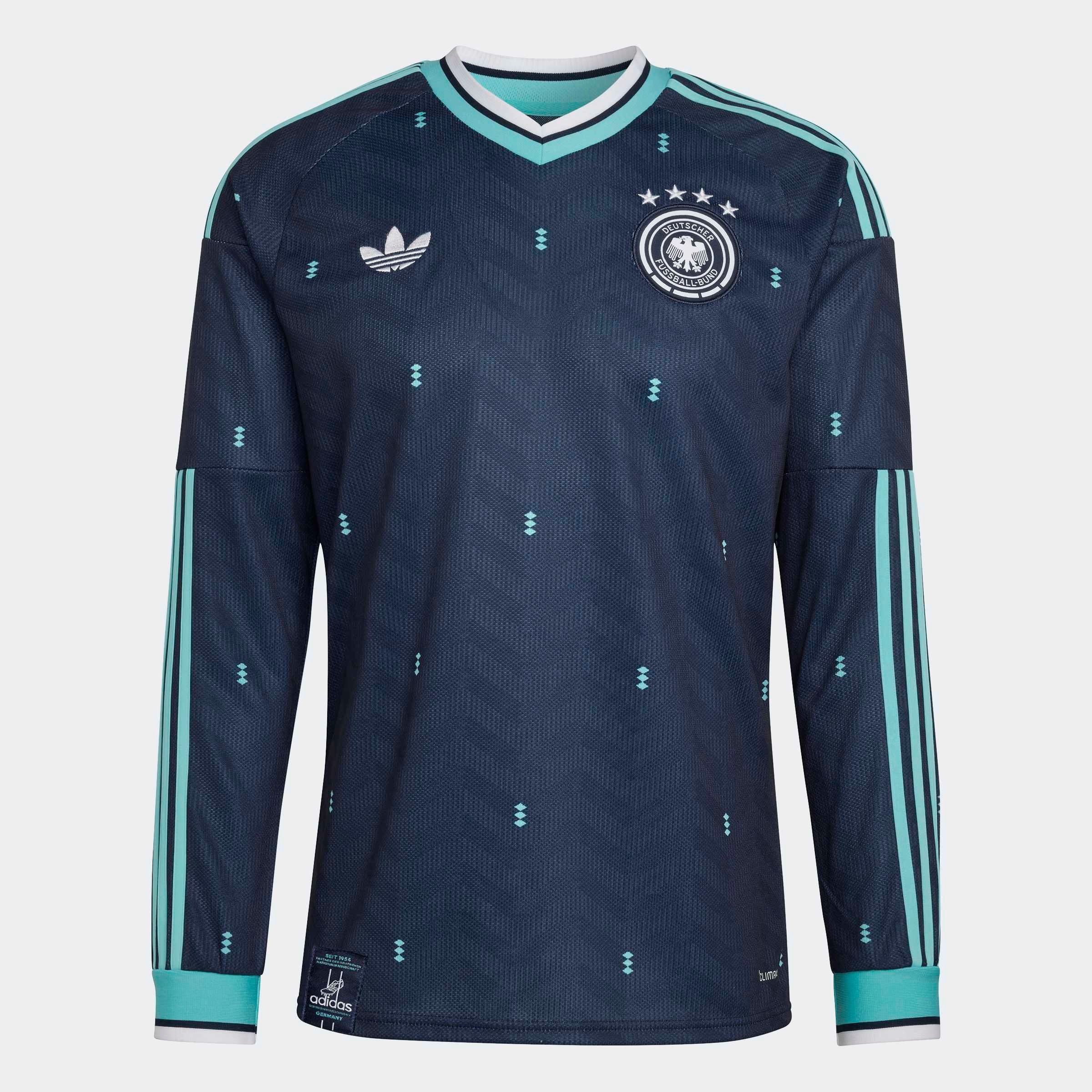 adidas Performance Maillot de foot »DFB A JSY L« avec encolure en V, technologie Climacool®, coupe ajustée