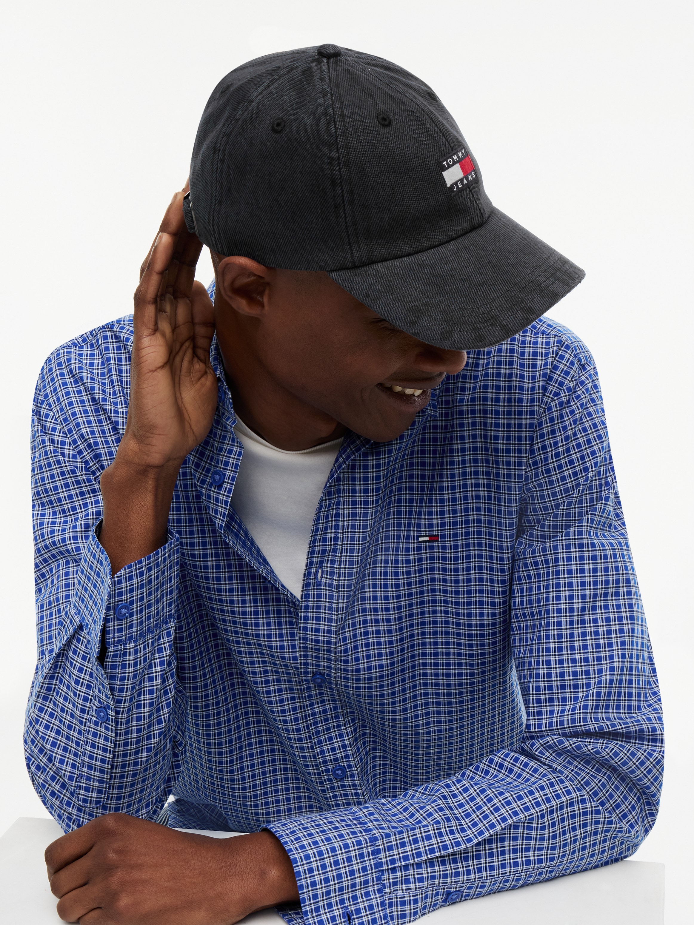 Tommy Jeans Casquette de baseball »TJM HERITAGE« aus Denim mit Logo