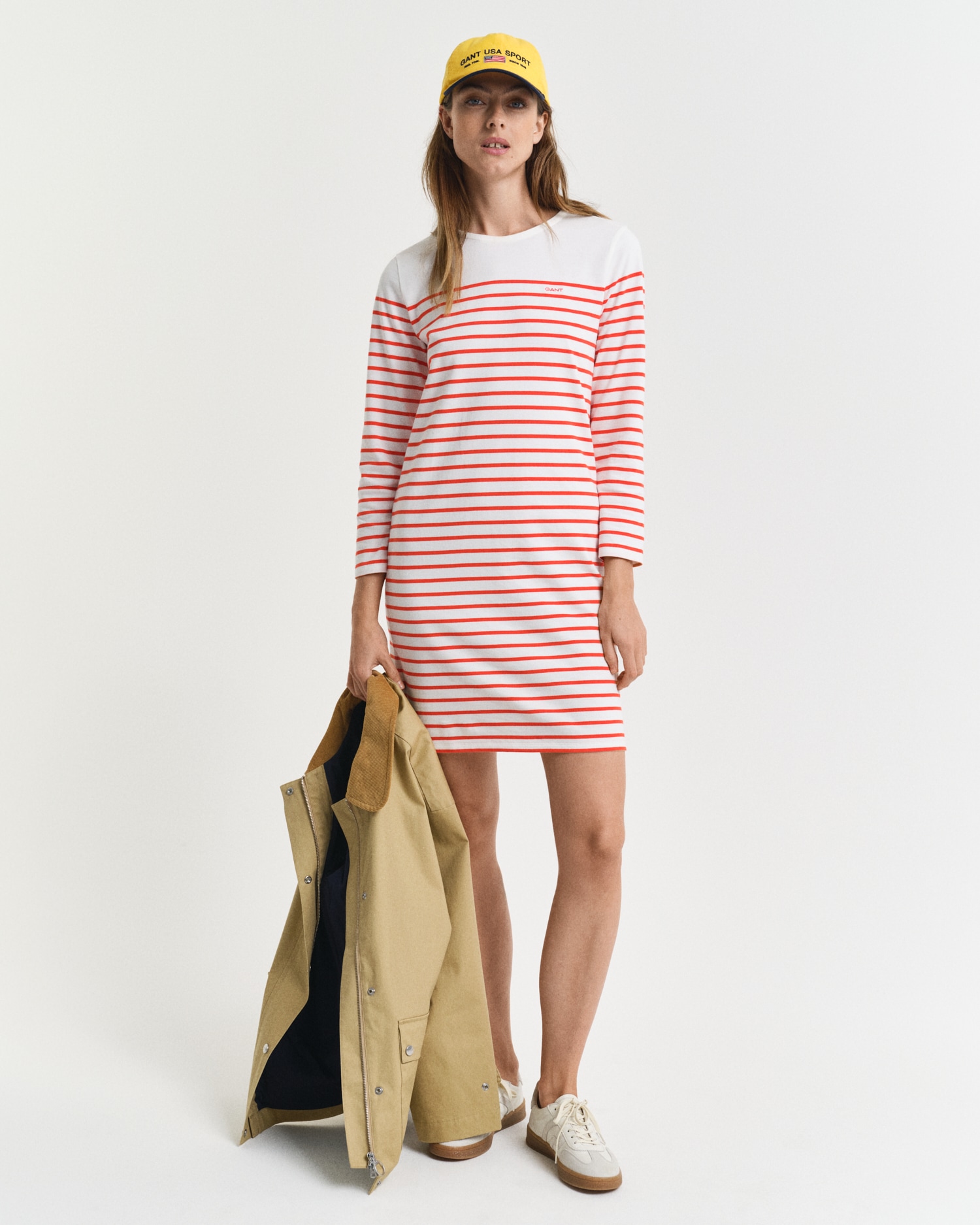 Gant Jerseykleid »REG 3/4 SLEEVE BRETON DRESS«