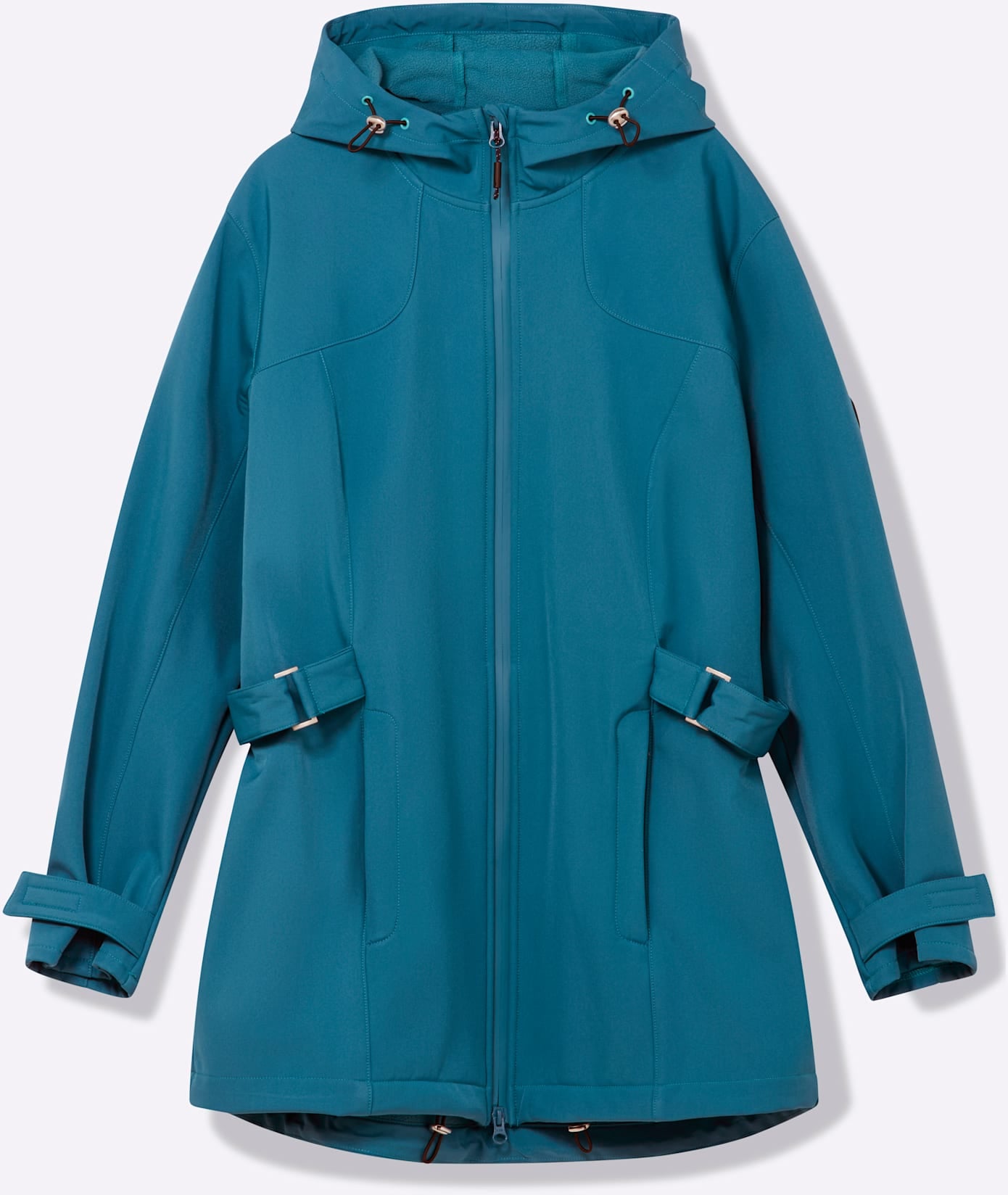 Sheego Softshelljacke mit Kapuze