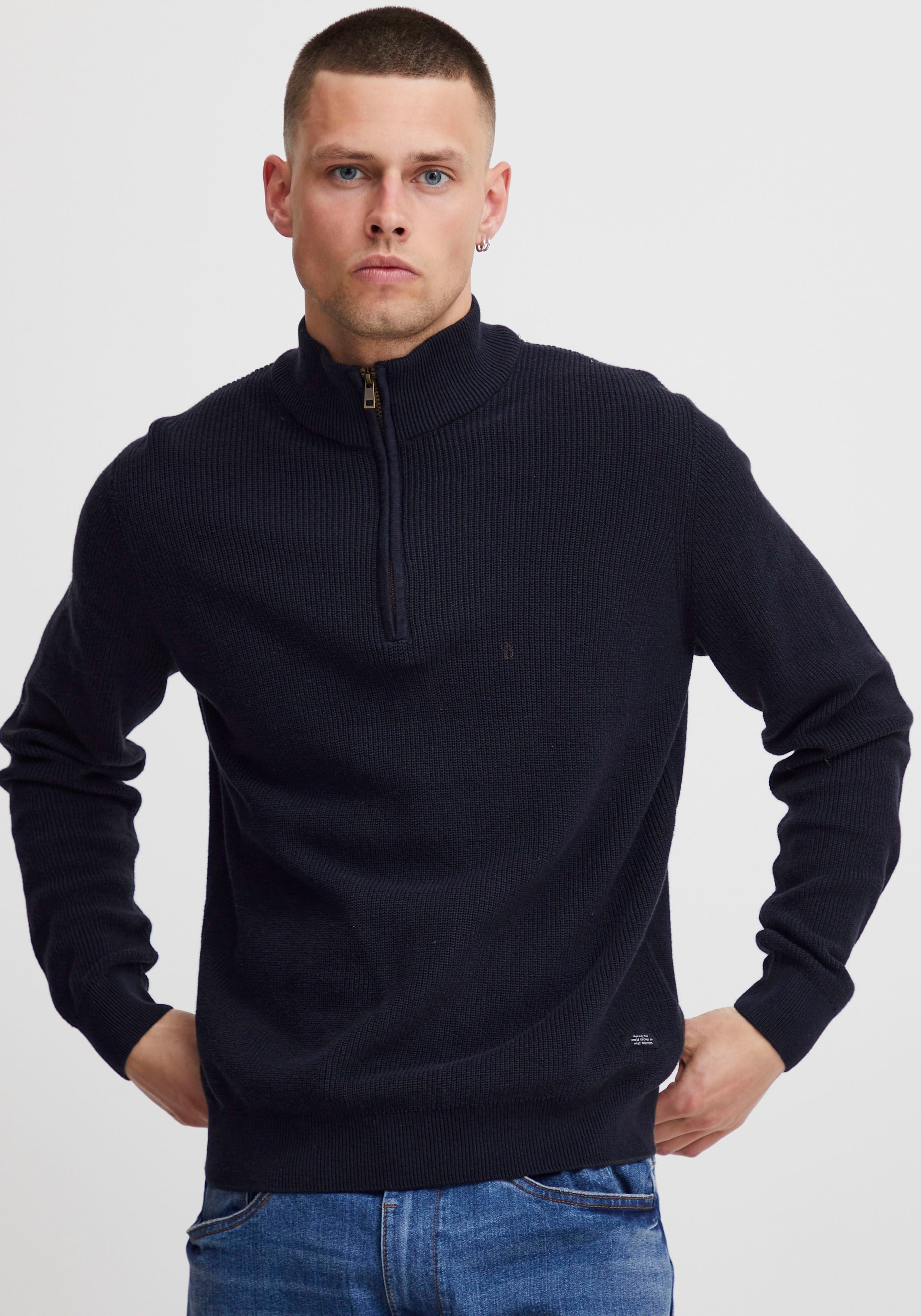 Stehkragenpullover »BL Pullover BHCodford half-zipp«