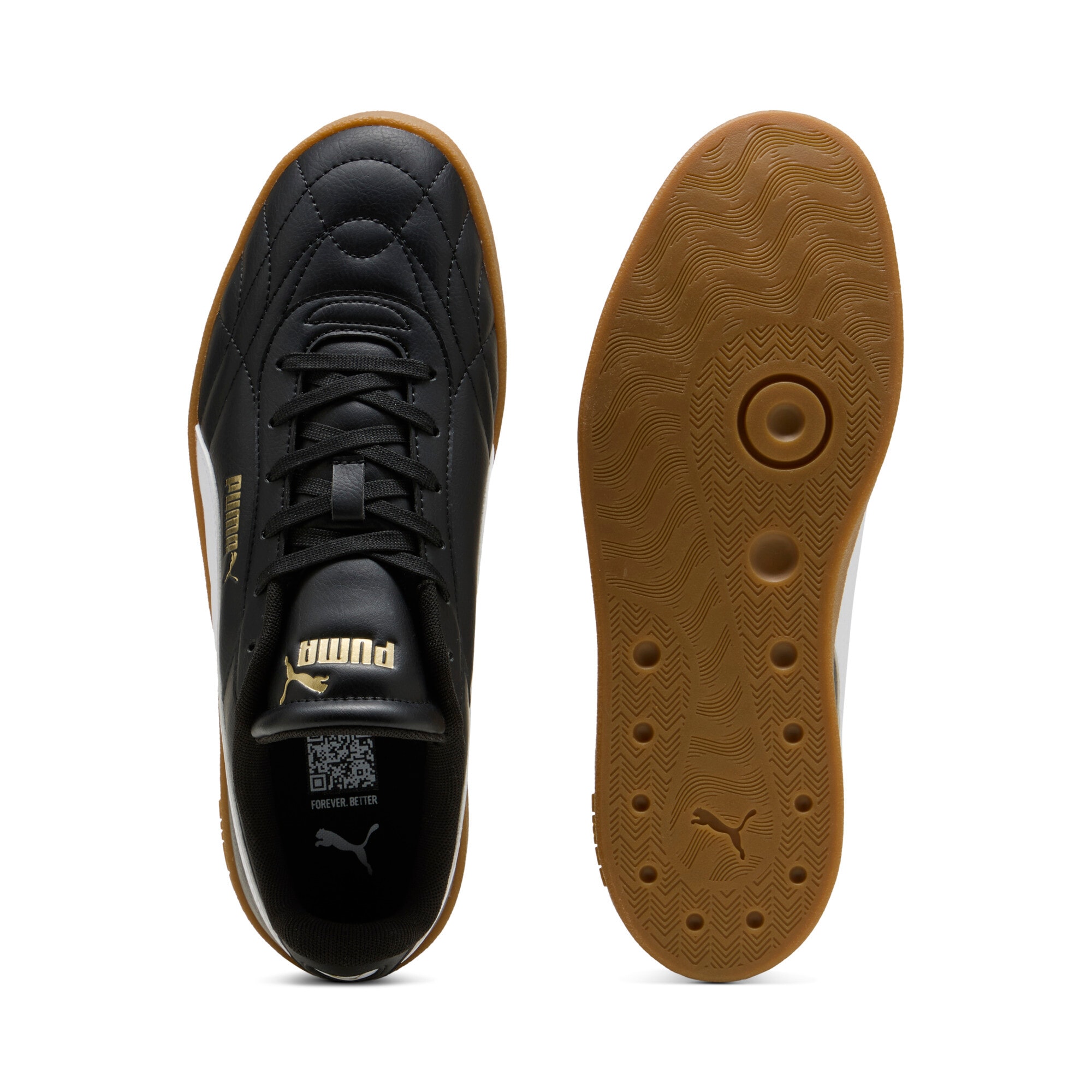 PUMA Sneaker »CLUB II INDOOR«  für sportlichen Look, mit profiliertem Gummi-Laufsohlenprofil