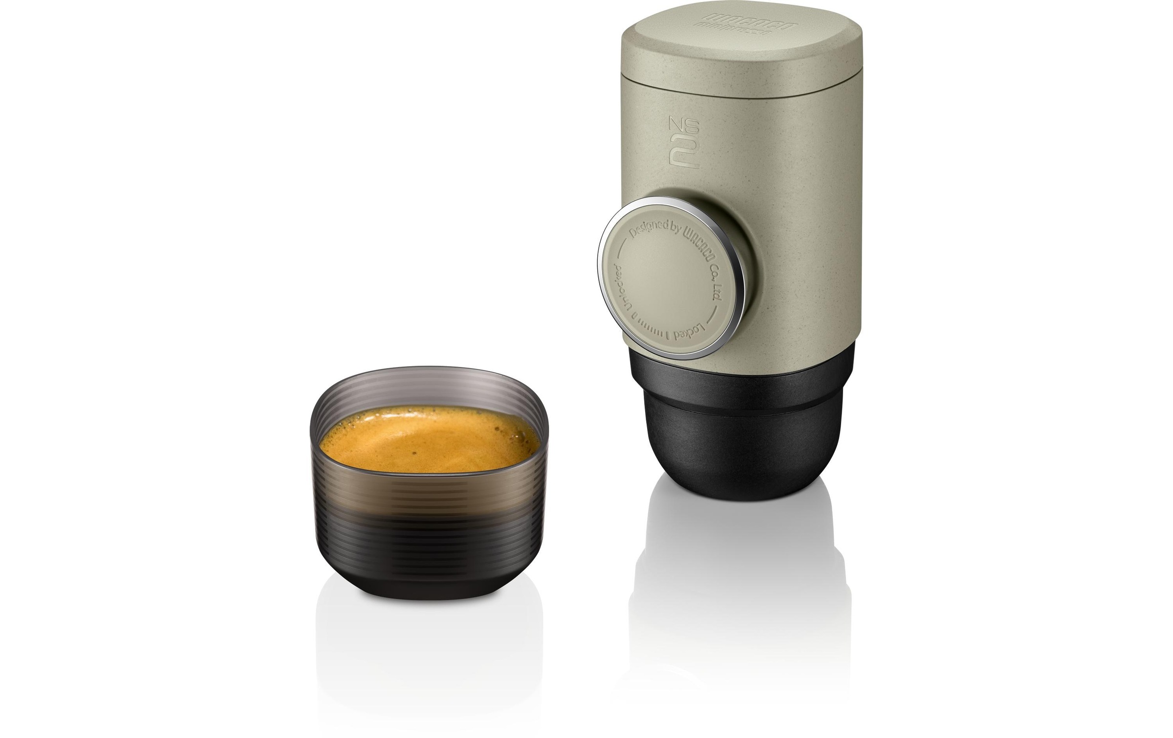 Wacaco Reisekaffeemaschine »Minipresso NS2 Nespresso Kapseln« Material: Edelstahl, Silikon
