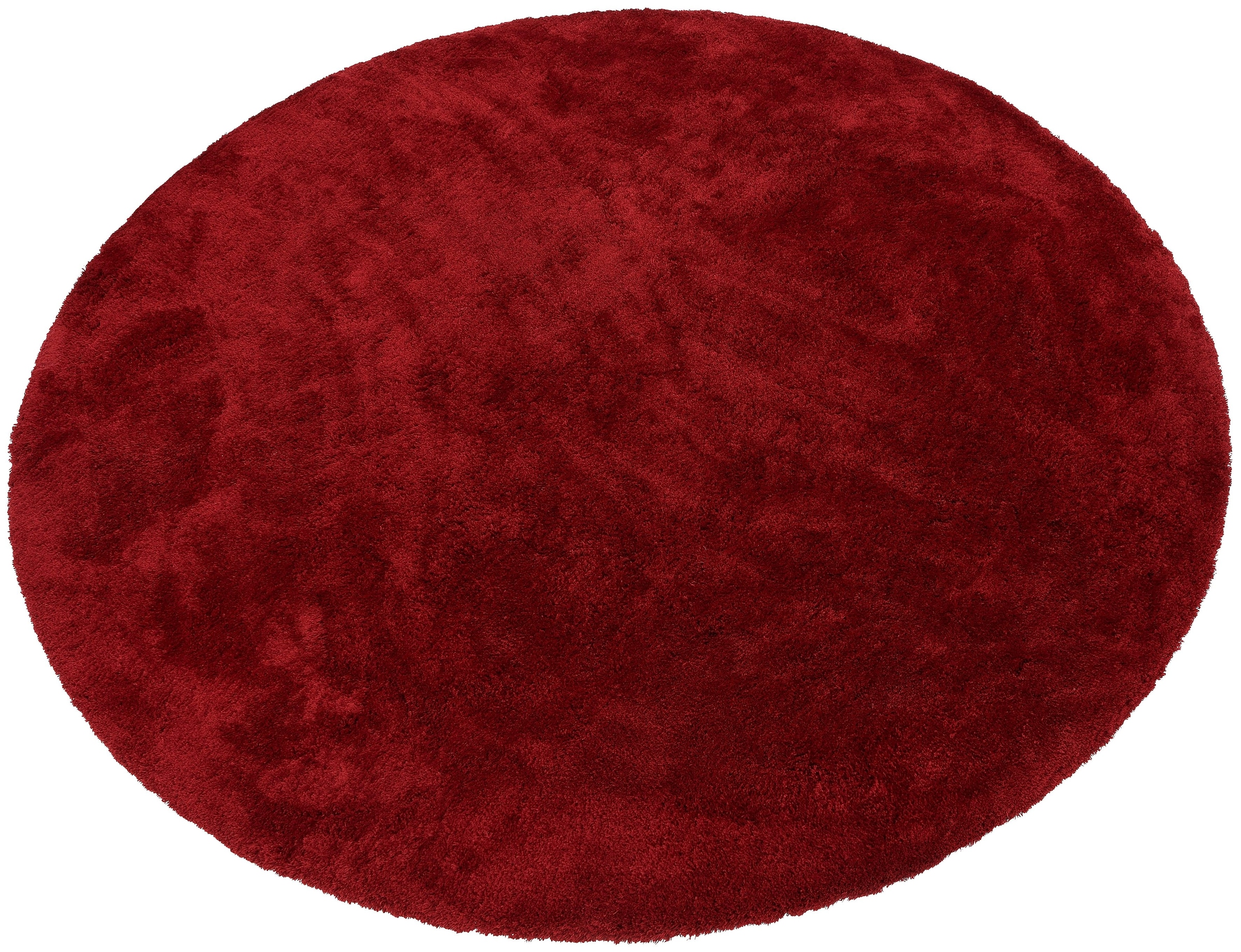 my home Hochflor-Teppich »Microfaser Teppich Magong, besonders weich, sehr feiner Flor«, rund, 25 mm Höhe, unifarben, weiche Teppiche, Wohnzimmer, Schlafzimmer, Kinderzimmer